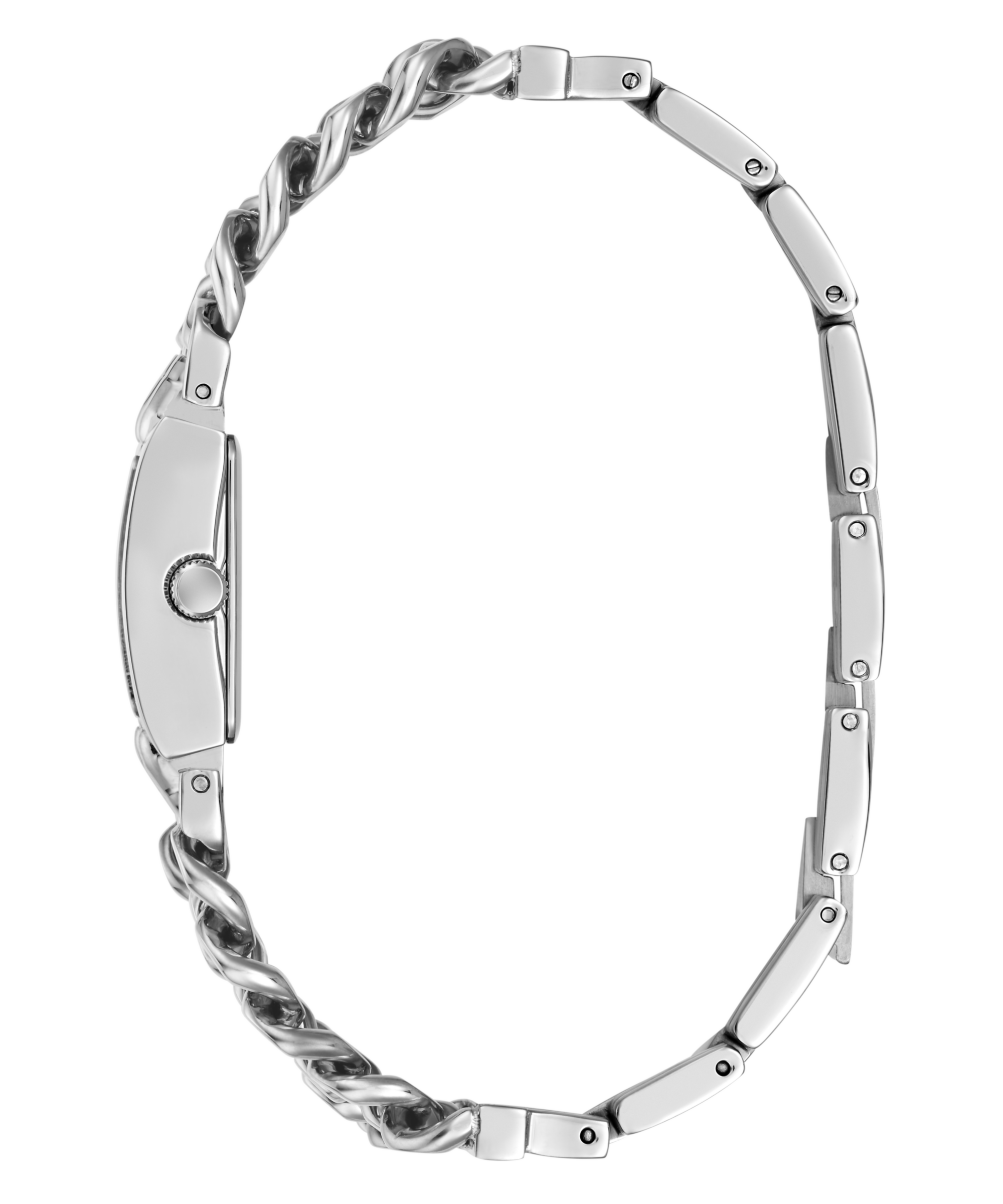 Guess Quarzuhr »MICRO MOD« Armbanduhr, Damenuhr, Edelstahlarmband, analog