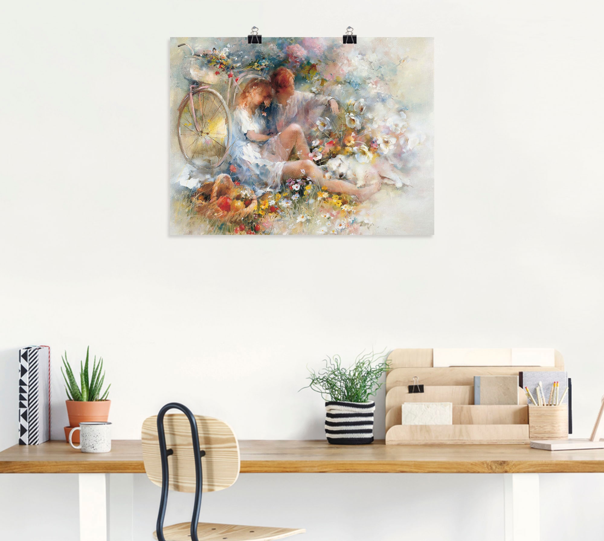 Artland Wandbild »Reise im Frühjahr« Paar 1 Stk. tlg. ohne Rahmen