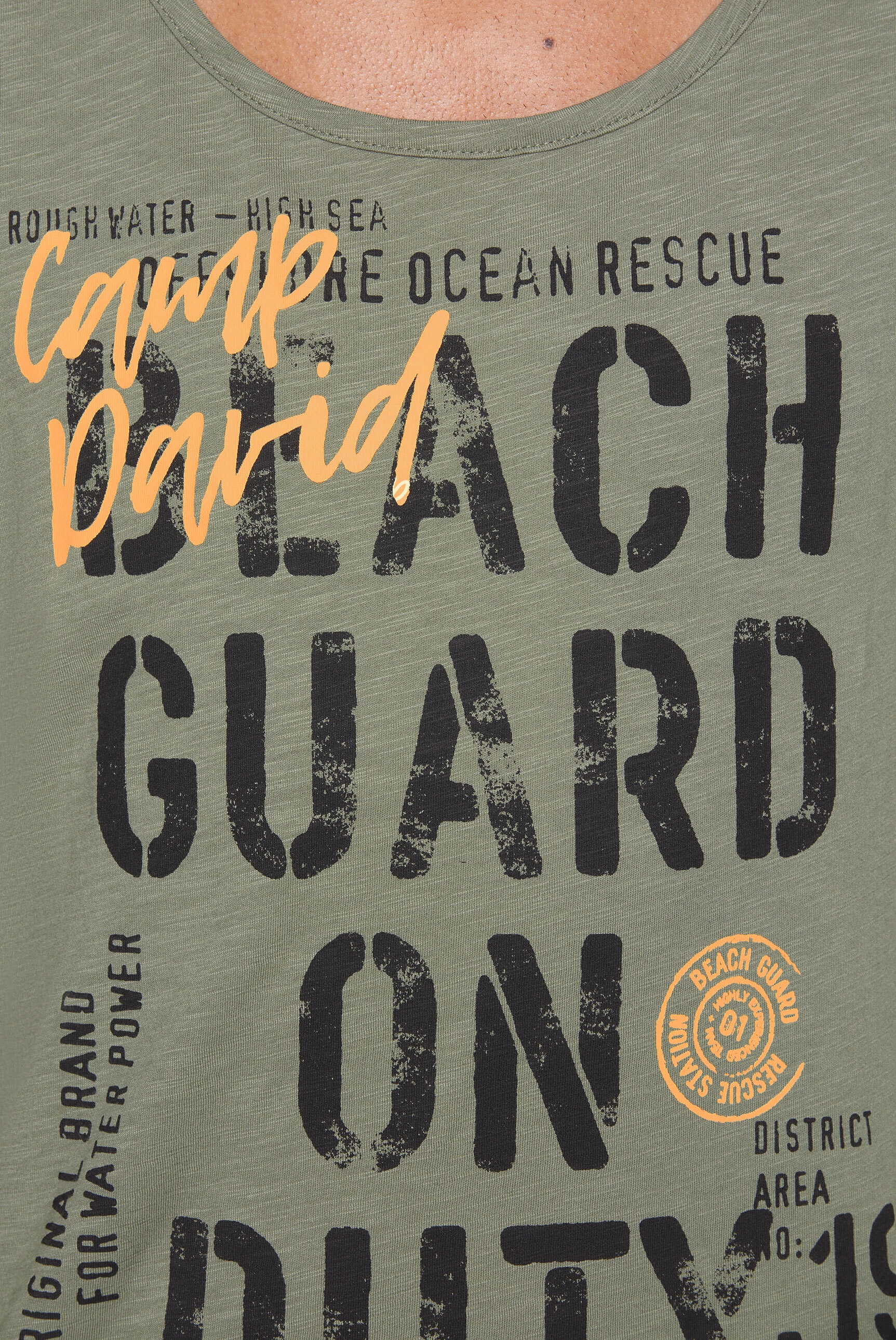 CAMP DAVID Tanktop, aus Baumwolle