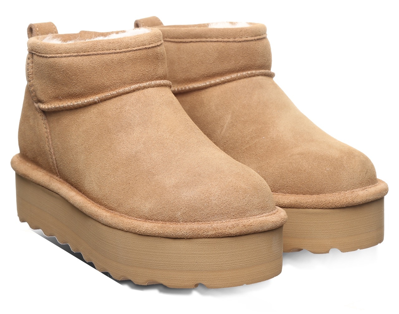 Winterboots »RETRO«, Plateaustiefel, Winterstiefel mit Plateausohle