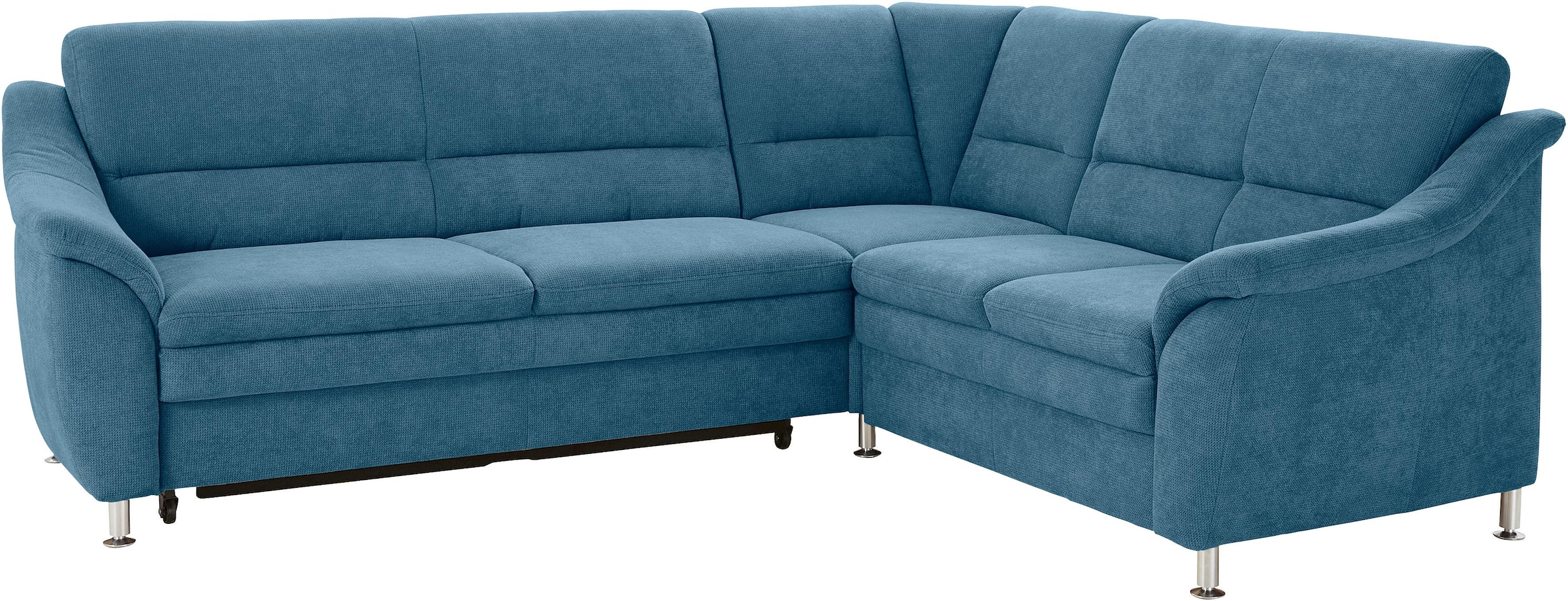 sit&more Ecksofa "Cardoso L-Form" mit Federkern, wahlweise mit Schlaffunktion und Schubkasten