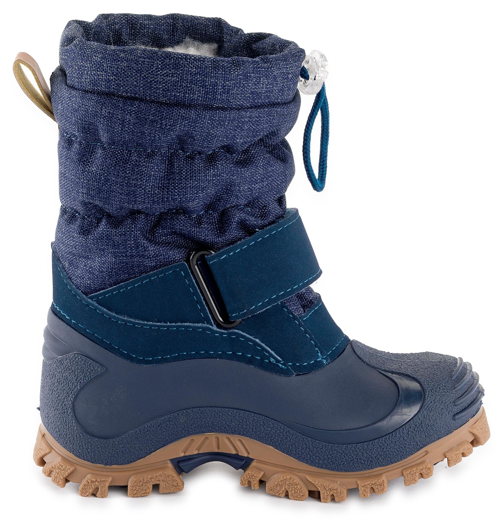 Lurchi Snowboots »Finn«, Winterboots mit Schurwolle, Größenschablone zum Download