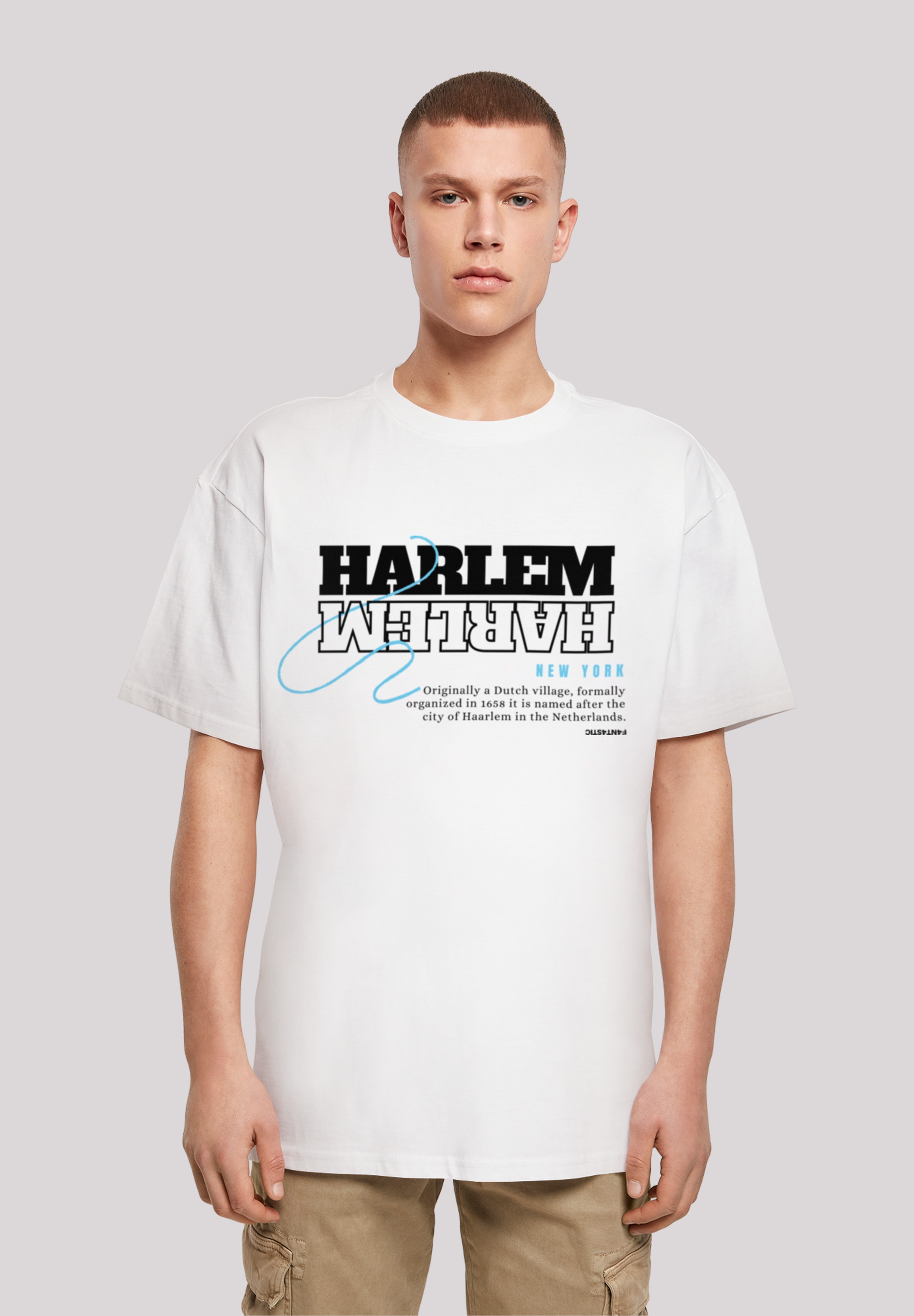 F4NT4STIC T-Shirt "Harlem OVERSIZE TEE", Print günstig online kaufen