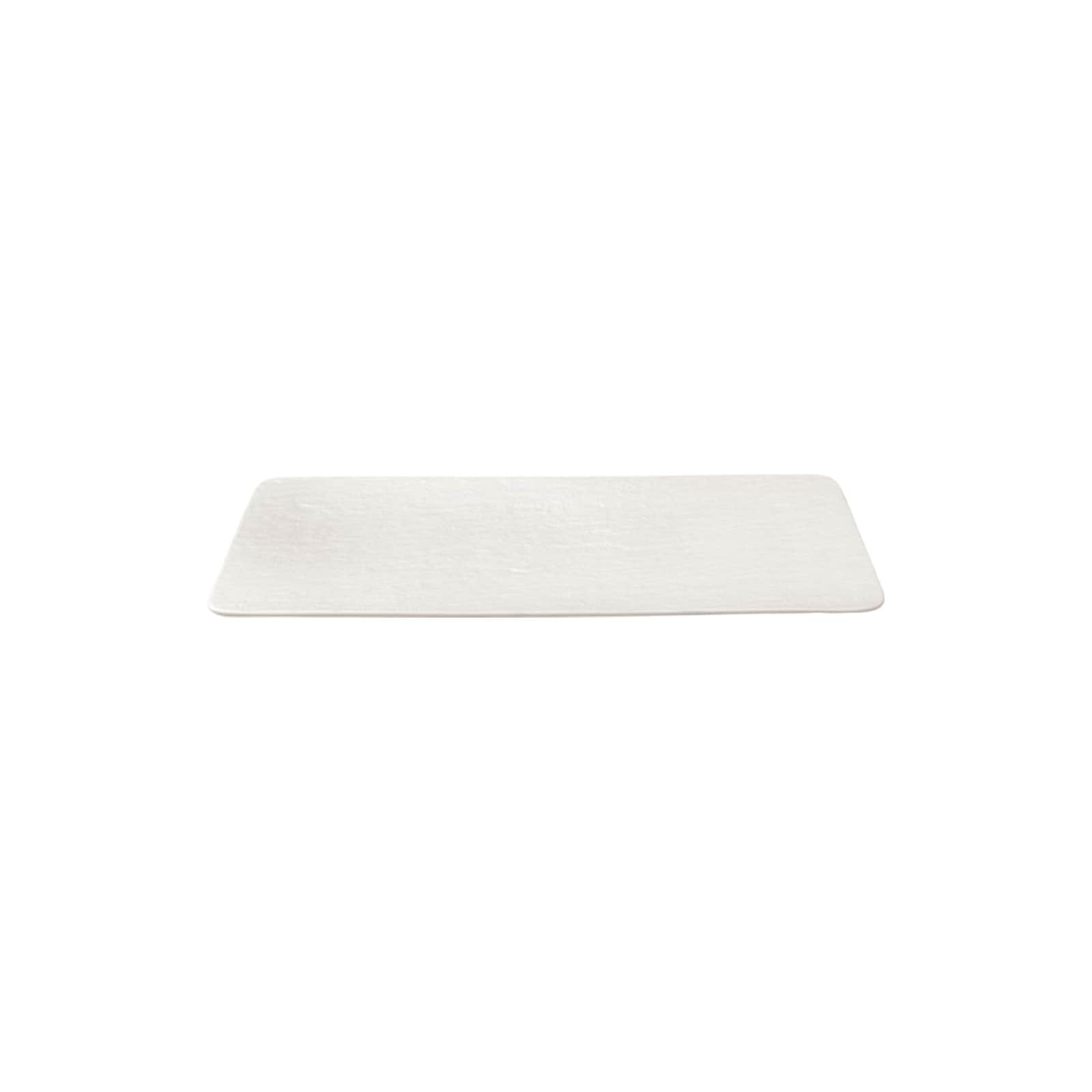 Villeroy & Boch Servierplatte »Servierplatten Manufacture Rock 2er Set weiß«