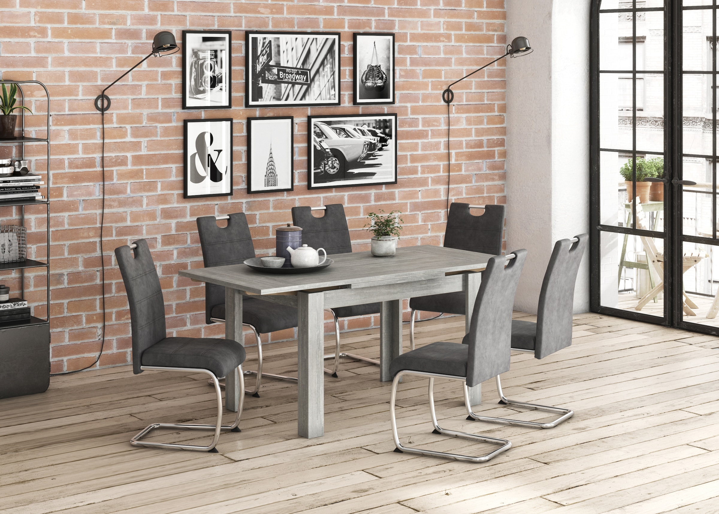 Mäusbacher Esstisch »Monti«, BESTSELLER!, Tisch, Küchentisch, Auszugstisch ausziehbar auf 136 cm