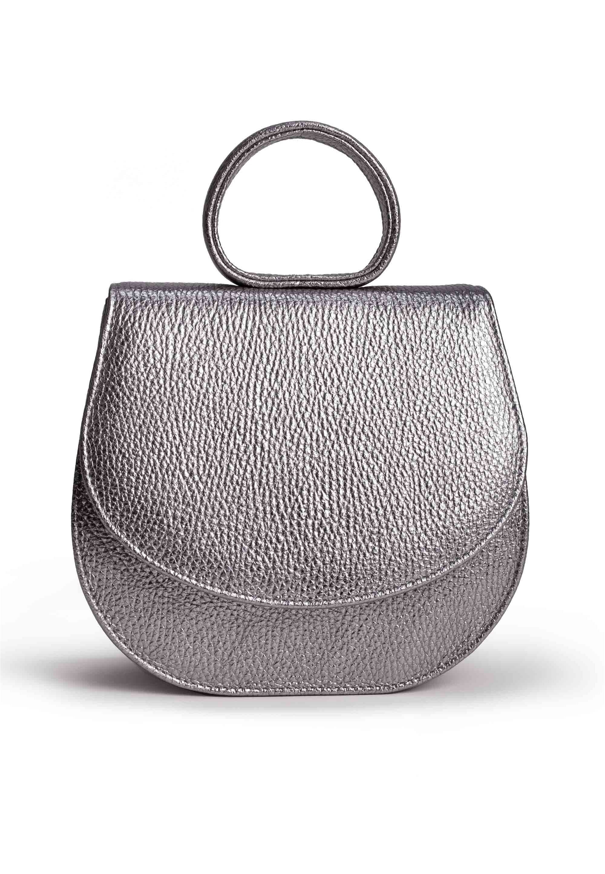 GRETCHEN Schultertasche »Ebony Mini Loop Bag« aus italienischem Kalbsleder