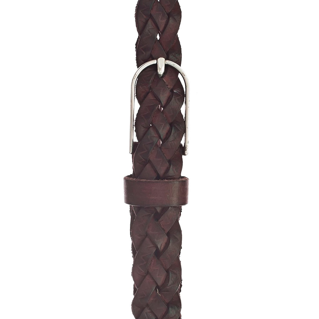 Vanzetti Flechtgürtel, Ledergürtel bis Gr, 140 cm, Curvy