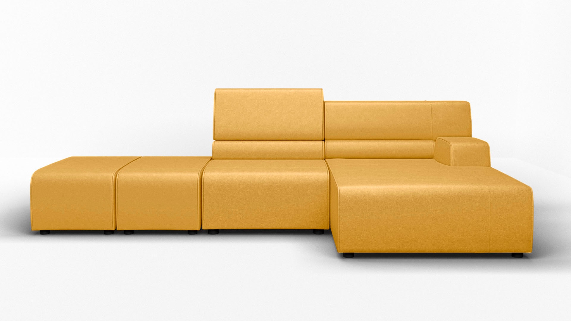 Egoitaliano Ecksofa »Babouche, Designsofa mit außergewöhnlichem Sitzkomfort zum Wohlfühlen«