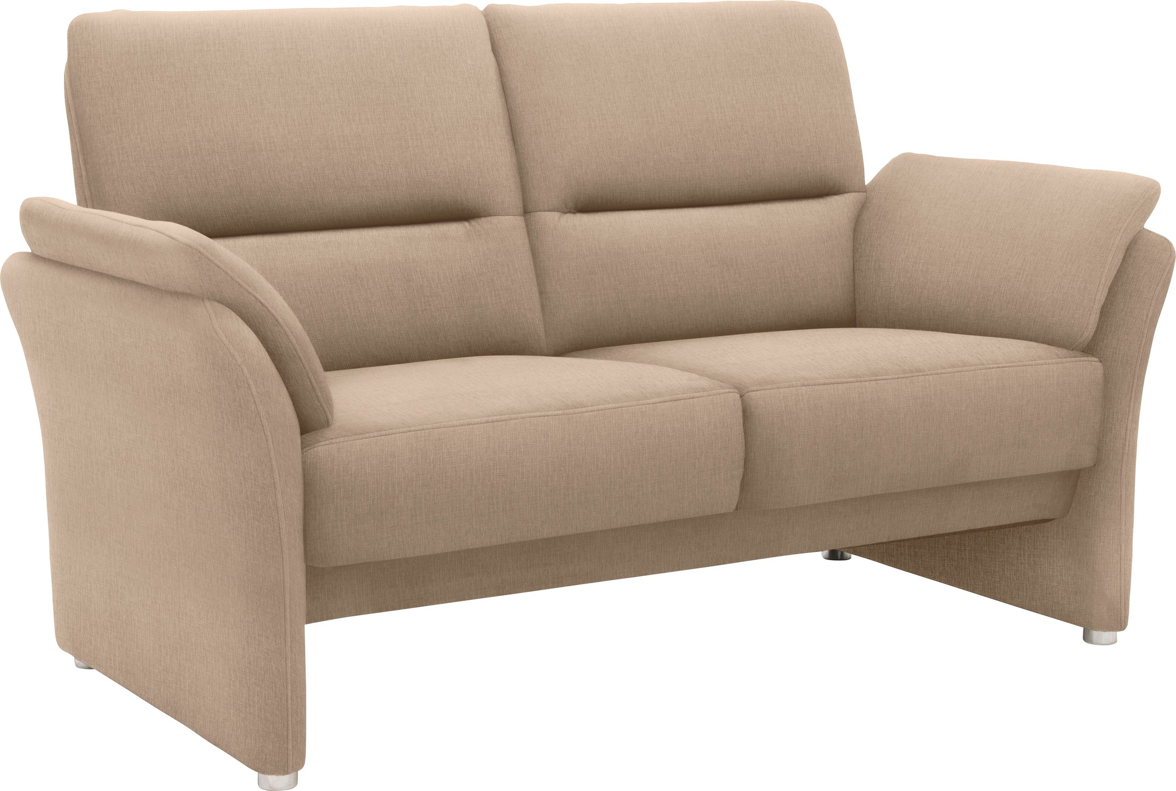 Thumbnail - DOMO collection 2-Sitzer "Pina, schmale Armlehnen, mit Federkern, kompakt & elegant" Hoher Sitzkomfort, Luxus-Microfaser...