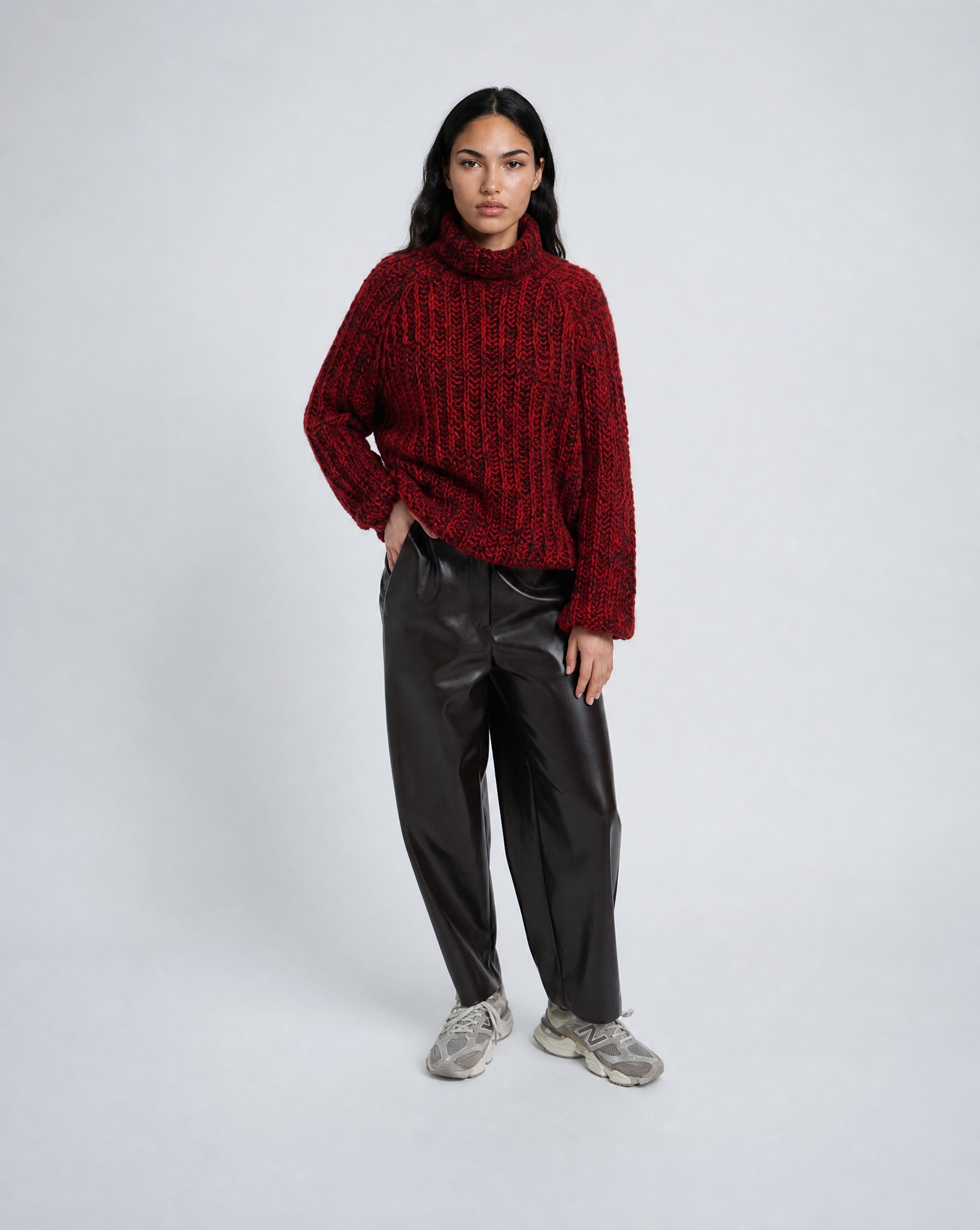 Smith & Soul Rollkragenpullover im Rippstrickmuster