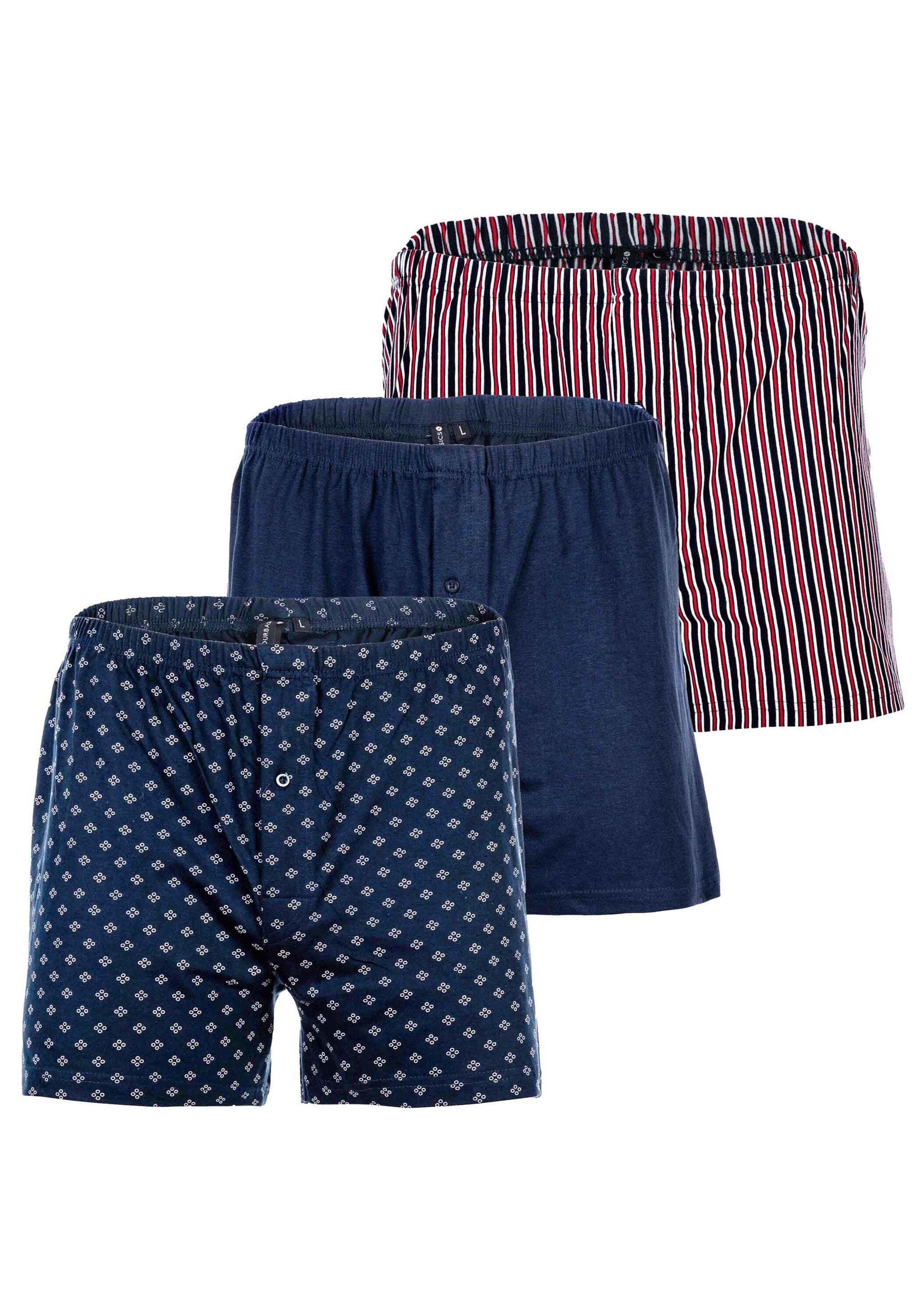 YOURBASICS Boxershorts "Boxershort 3er Pack"