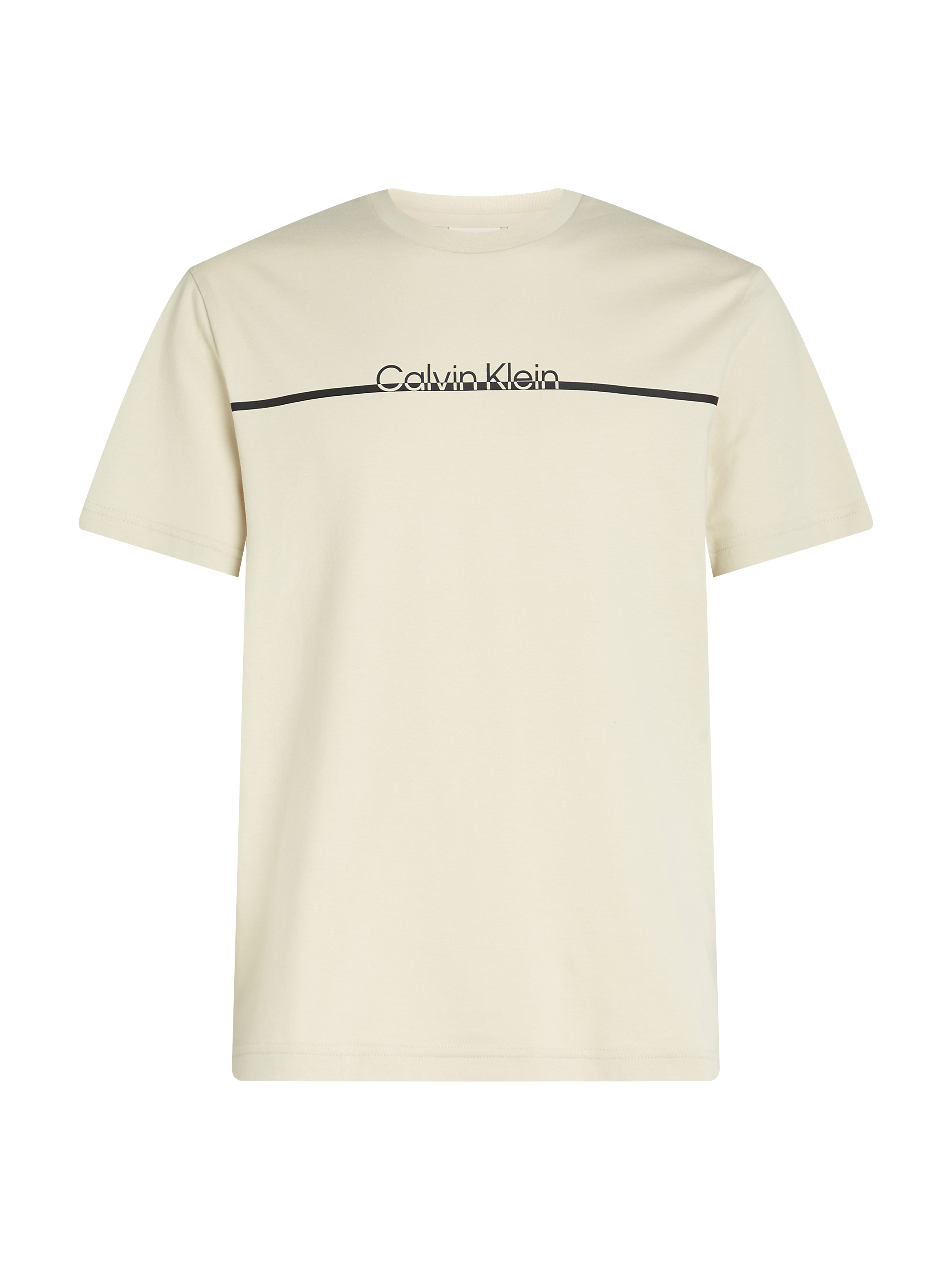 Calvin Klein Rundhalsshirt »SPLIT LINE LOGO T-SHIRT«, mit Logoprint