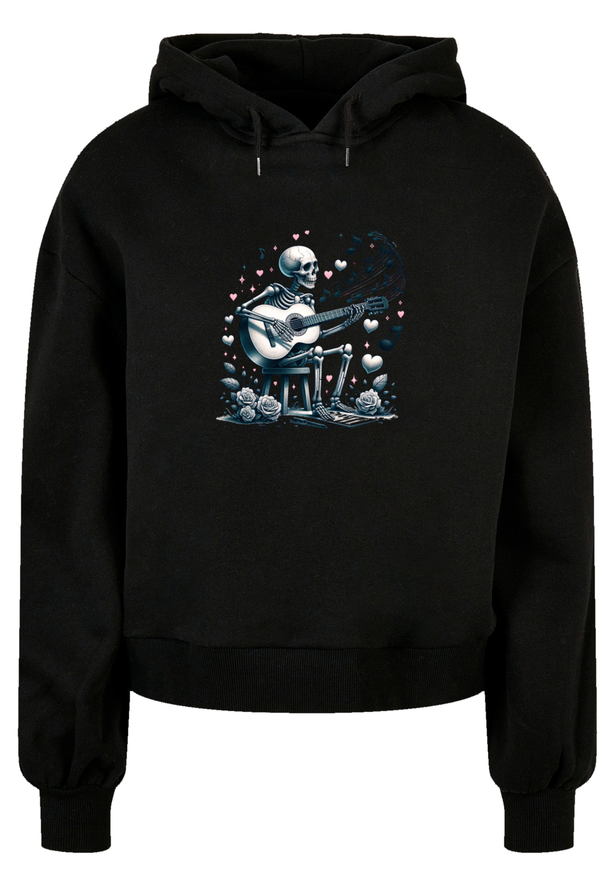 F4NT4STIC Sweatshirt "Skelett spielt Gitarre, Musik, Liebe", Premium Qualit günstig online kaufen