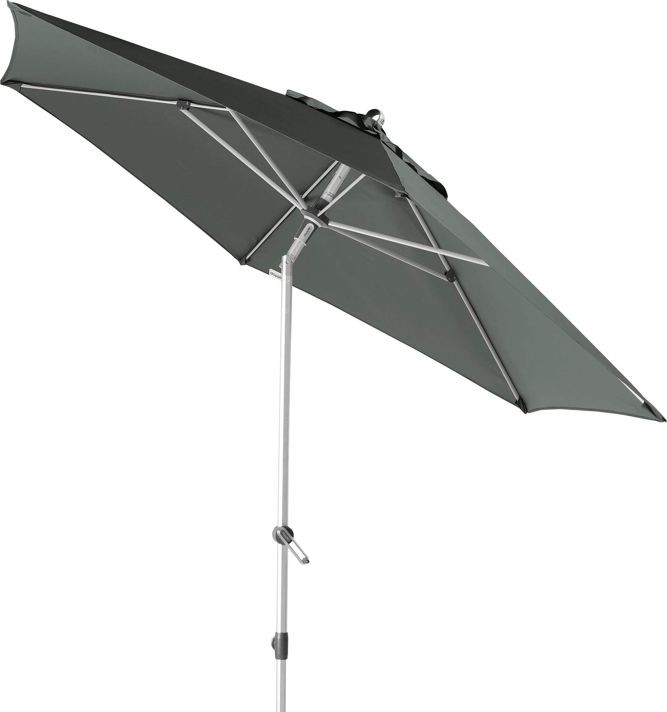 doppler® Sonnenschirm, ØxH: 280x245 cm, UV-beständig, abknickbar