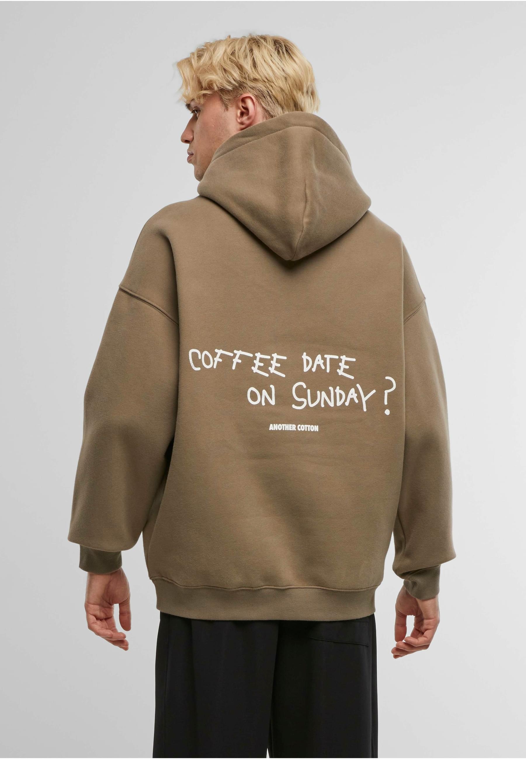 Another Cotton Lab Kapuzensweatshirt »Another Cotton Lab Coffee Date Oversized Hoodie«, (1 tlg.)