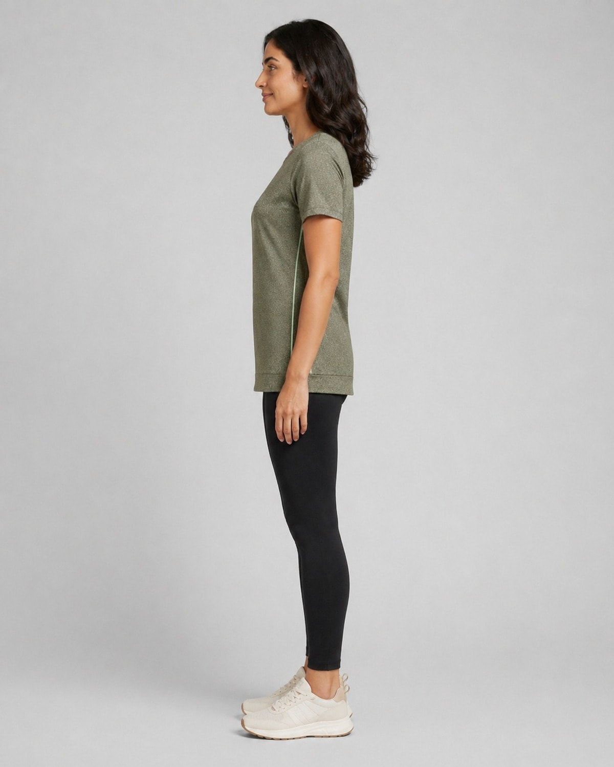 DEPROC Active Laufshirt »KITIMAT Motion« Funktionsshirt in Melangeoptik