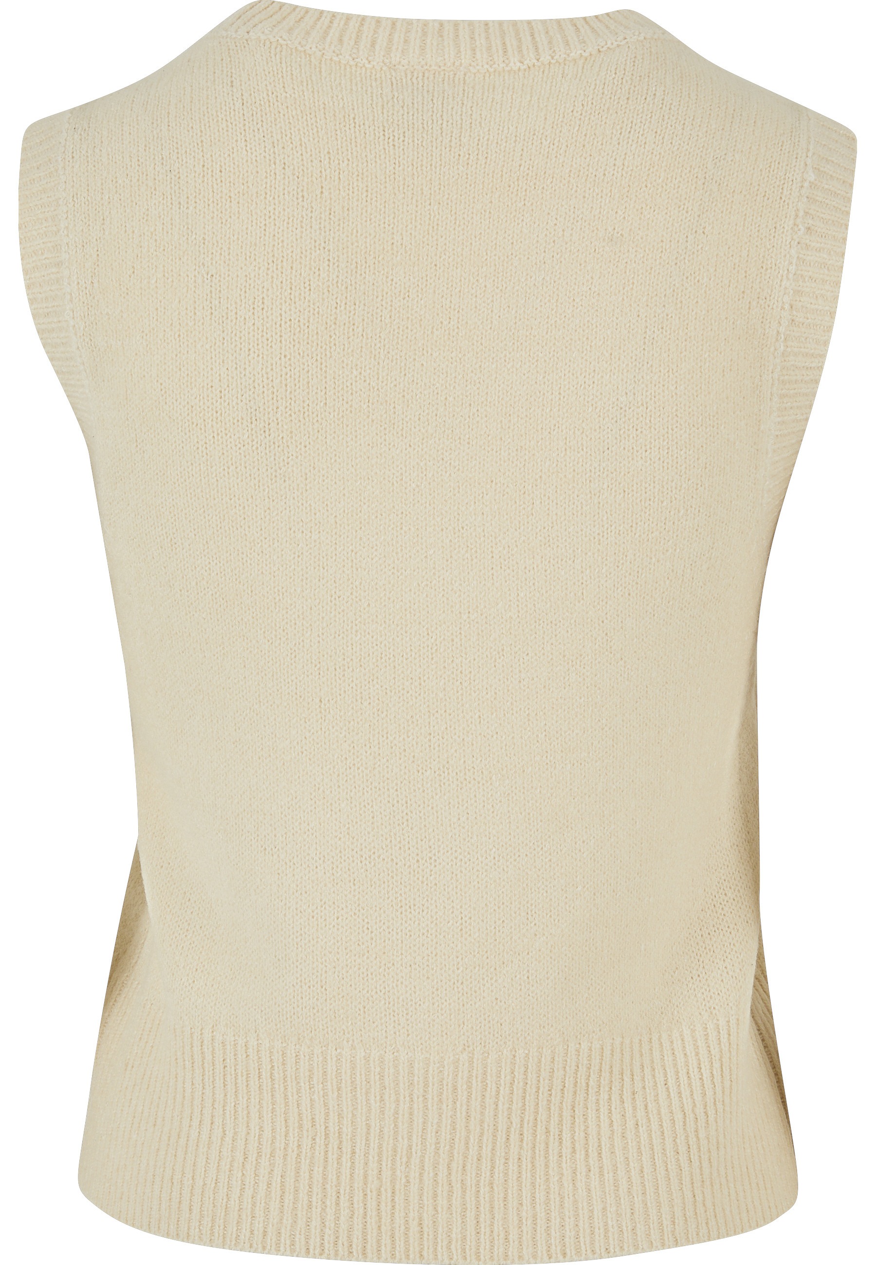 URBAN CLASSICS Fleecepullover "Urban Classics Damen Ladies Knit Slipover", günstig online kaufen