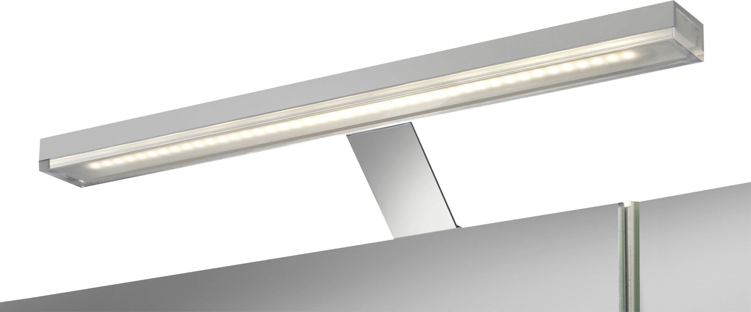 welltime Spiegelschrank »Torino«, Breite 60 cm, 2-türig, LED-Beleuchtung, Schalter-/Steckdosenbox