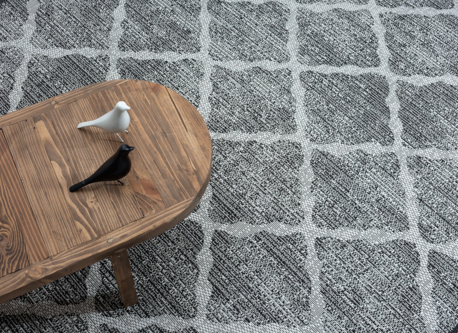 Myflair Möbel & Accessoires Teppich »Astral Lagerräumung«, rechteckig, 6 mm Höhe, modernes Rauten Design, Outdoor geeignet, Balkon, Terrasse