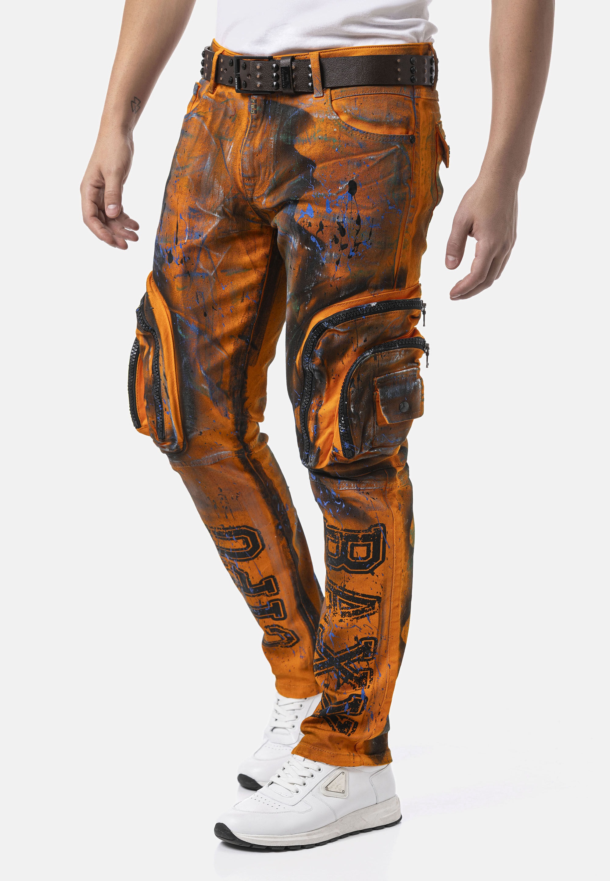 Cipo & Baxx Cargojeans »CD902« mit Cargo-Taschen