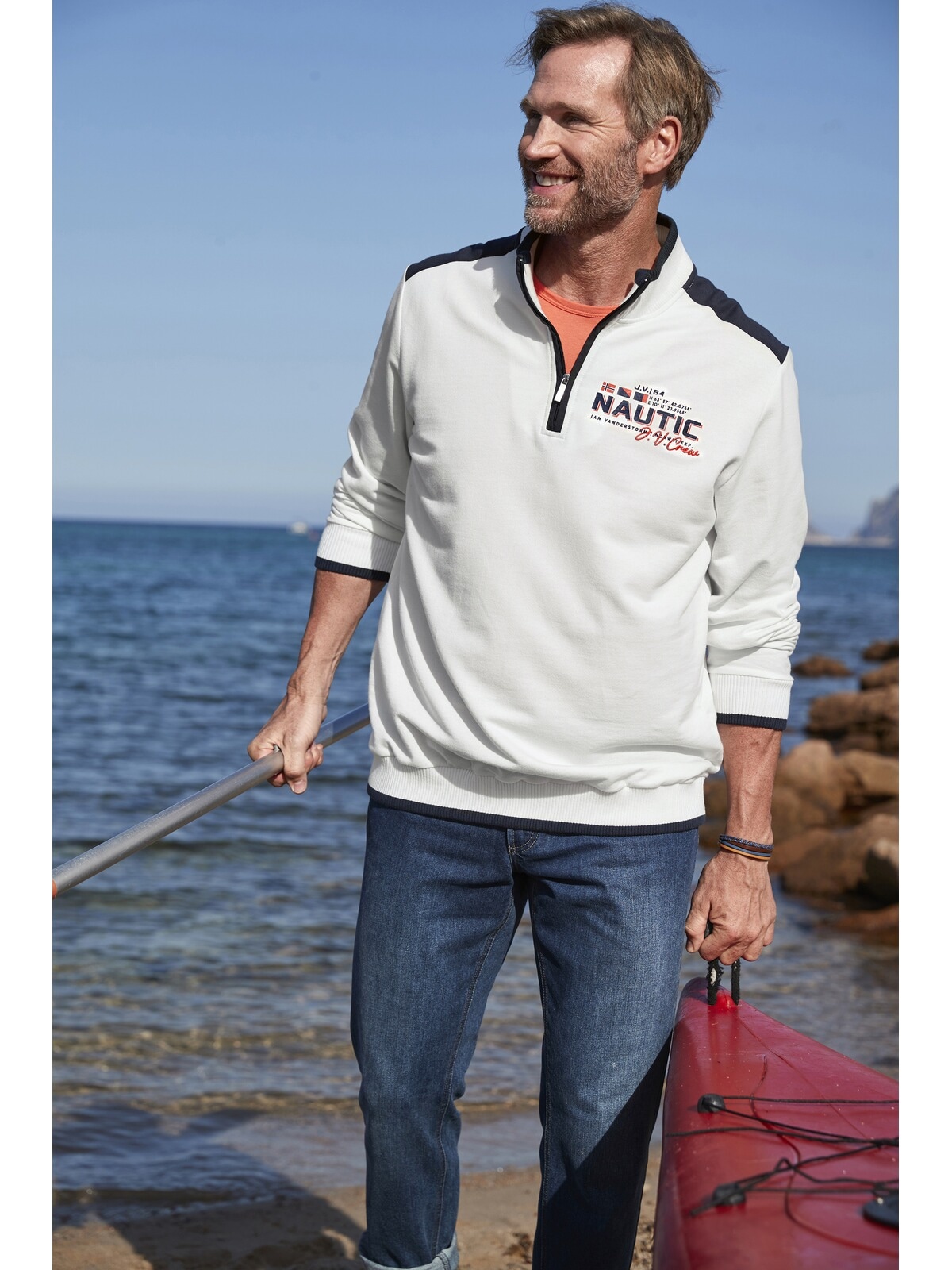Jan Vanderstorm Sweatshirt »Sweatshirt ROSSKJELL«