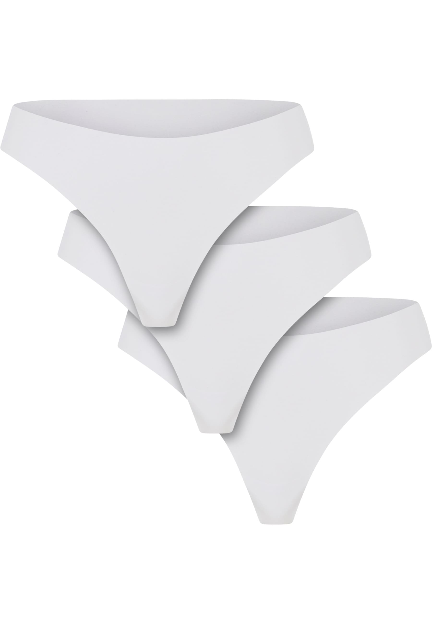 URBAN CLASSICS Panty "Urban Classics Ladies Lasercut Tanga 3-Pack"