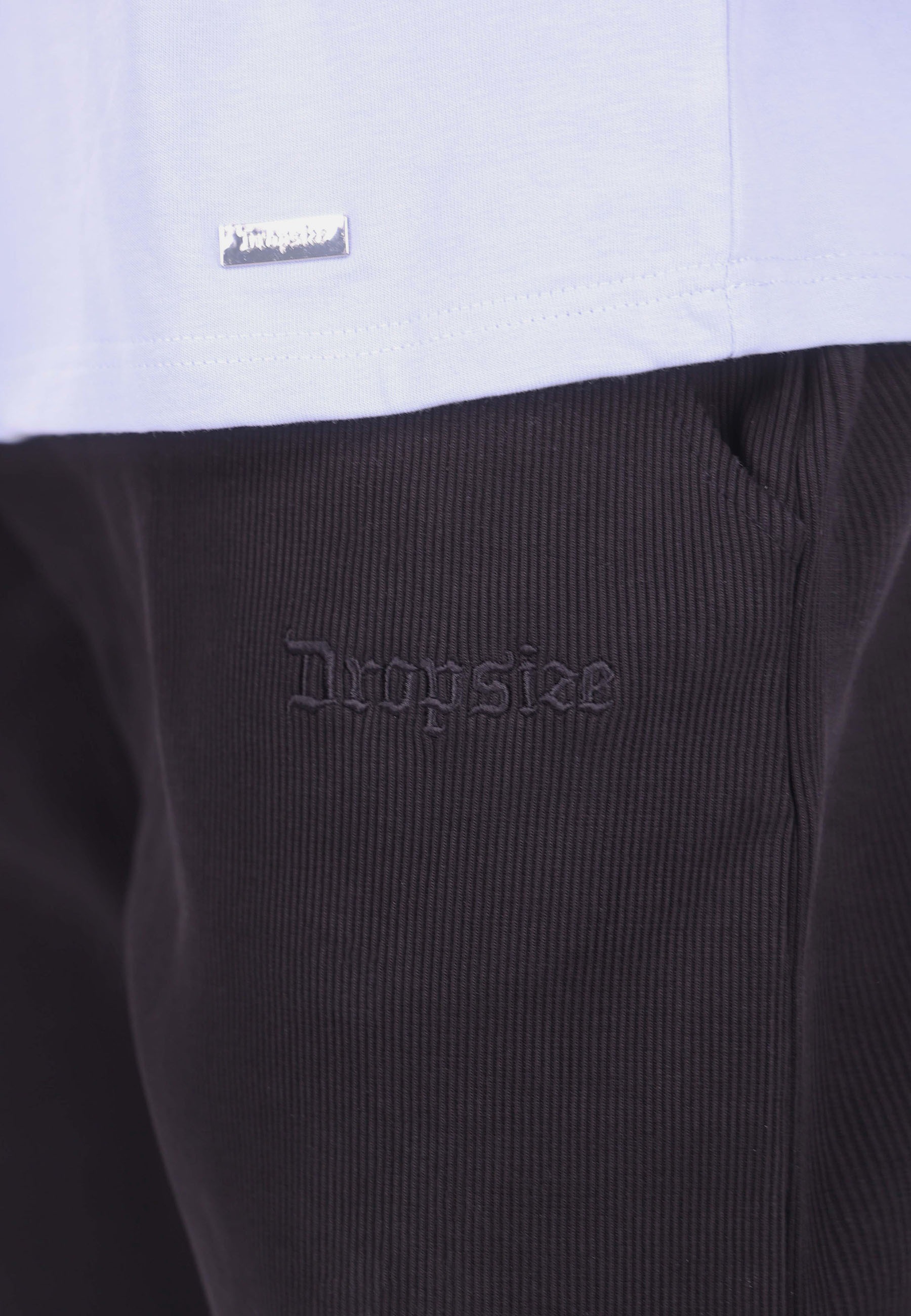 Dropsize Shorts »Dropsize HEAVY EMBO RIB SHORTS«