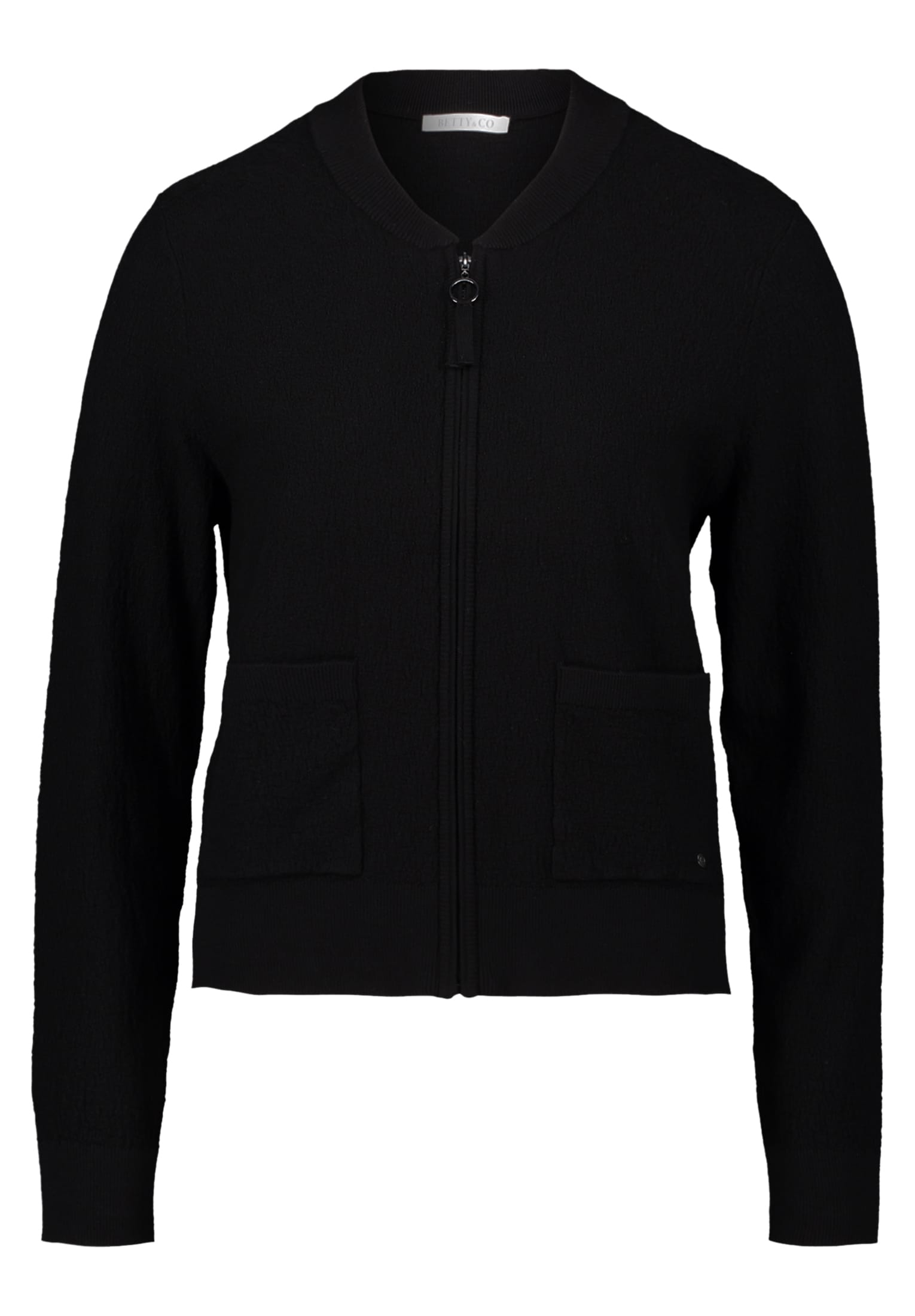 Betty&Co Strickjacke "Betty & Co Damen Strick-Cardigan mit Reißverschluss" günstig online kaufen