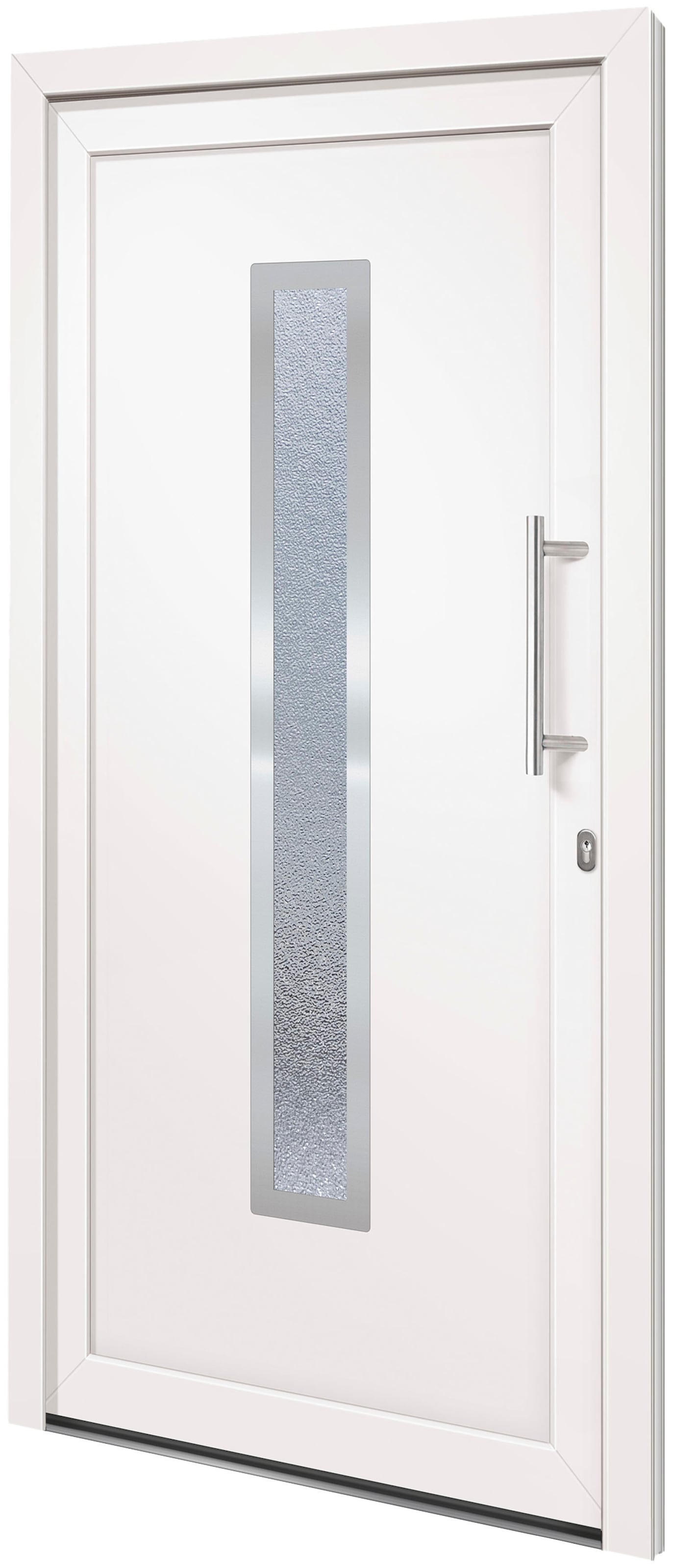 RORO Türen & Fenster Haustür »Otto 16«, BxH: 110x210 cm, weiß, ohne Griff,  inklusive Türrahmen bestellen | BAUR