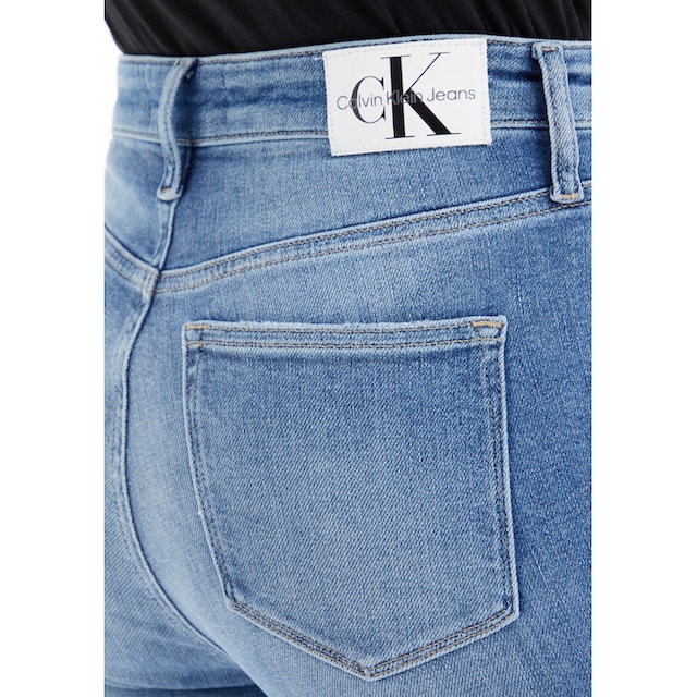 Calvin Klein Jeans 5-Pocket-Jeans »HIGH RISE SUPER SKINNY ANKLE«, mit  kleinem Calvin Klein Logo auf der Münztasche online kaufen | BAUR
