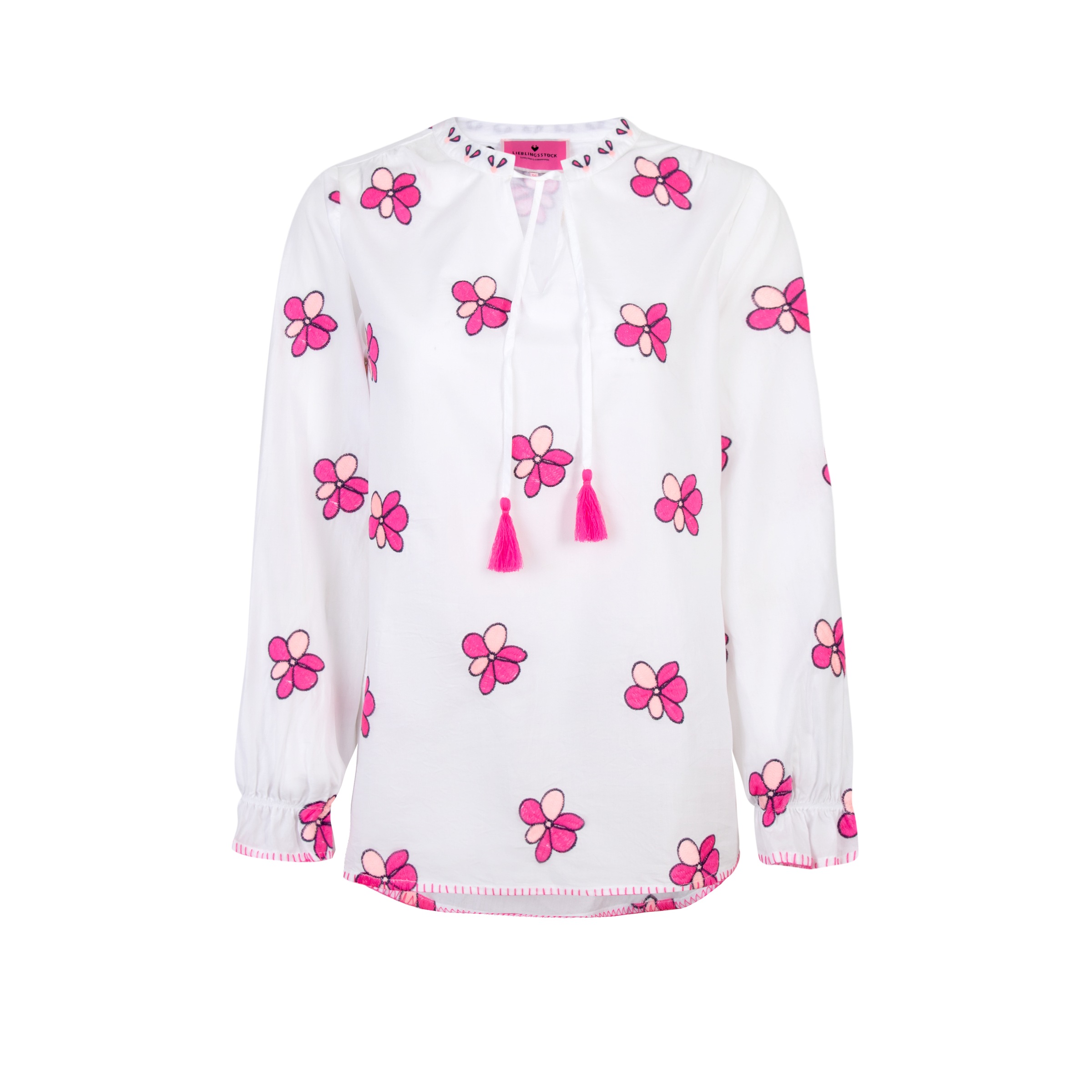 Lieblingsstück Schlupfbluse »RianaL«, mit blumigem allover Print