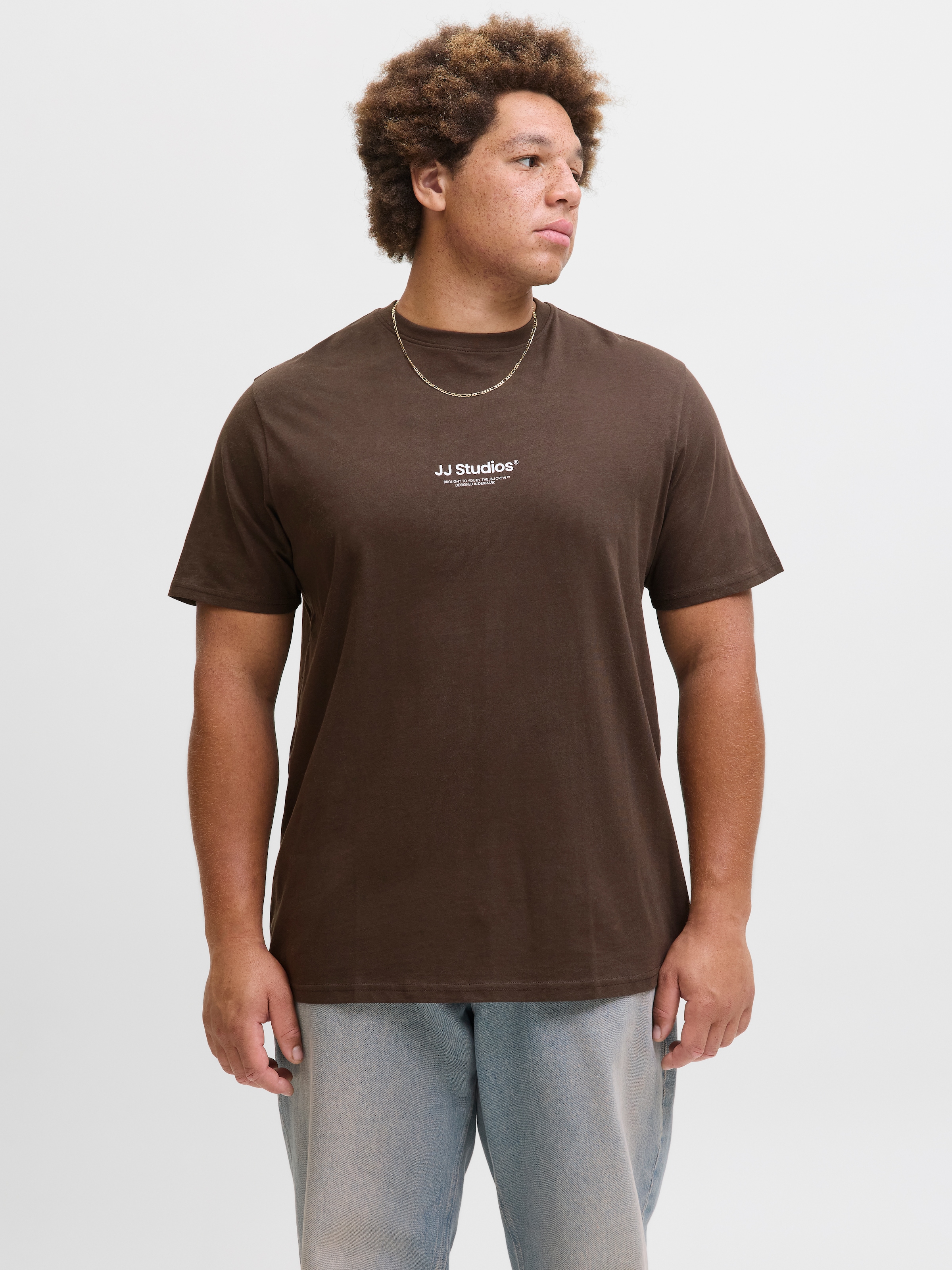 Jack & Jones PlusSize Rundhalsshirt "JJESOHO TEE SS CREW NECK NOOS PLS" Bau günstig online kaufen