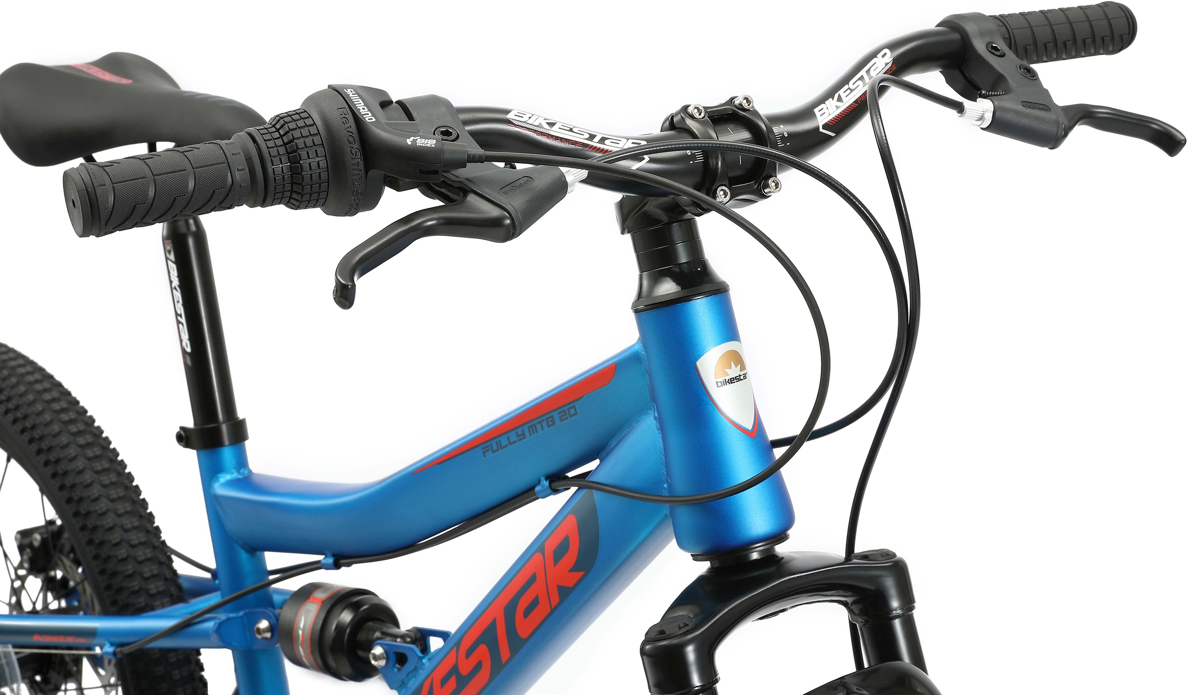 Bikestar Jugendfahrrad 7 Gang Shimano RD-TY21 Schaltwerk Kettenschaltung