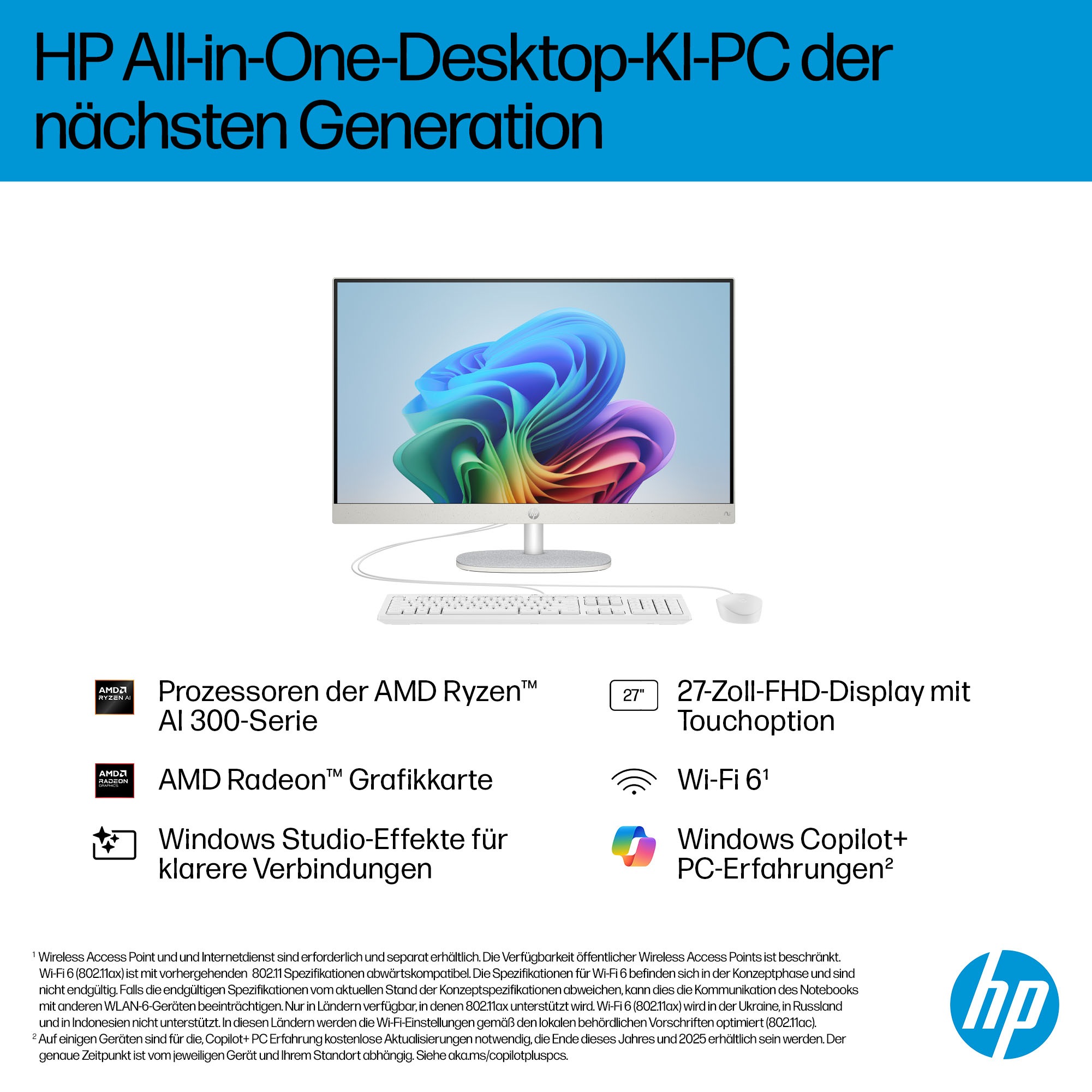 HP All-in-One PC »Next Gen AI 27-ct2073ng«