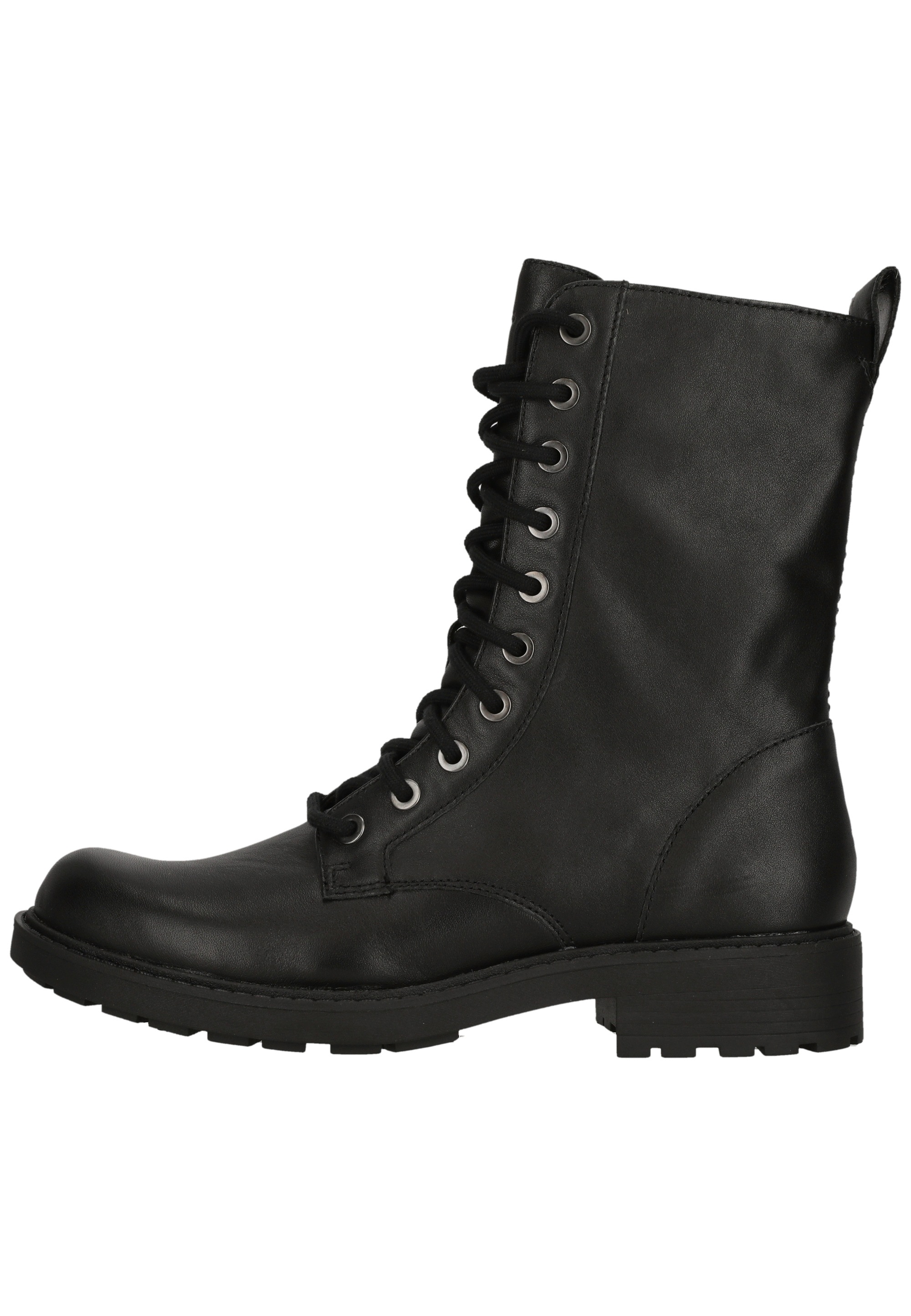 Clarks Stiefel »Orinoco2 Style Black Leather«  mit profilierter Sohle für guten Halt