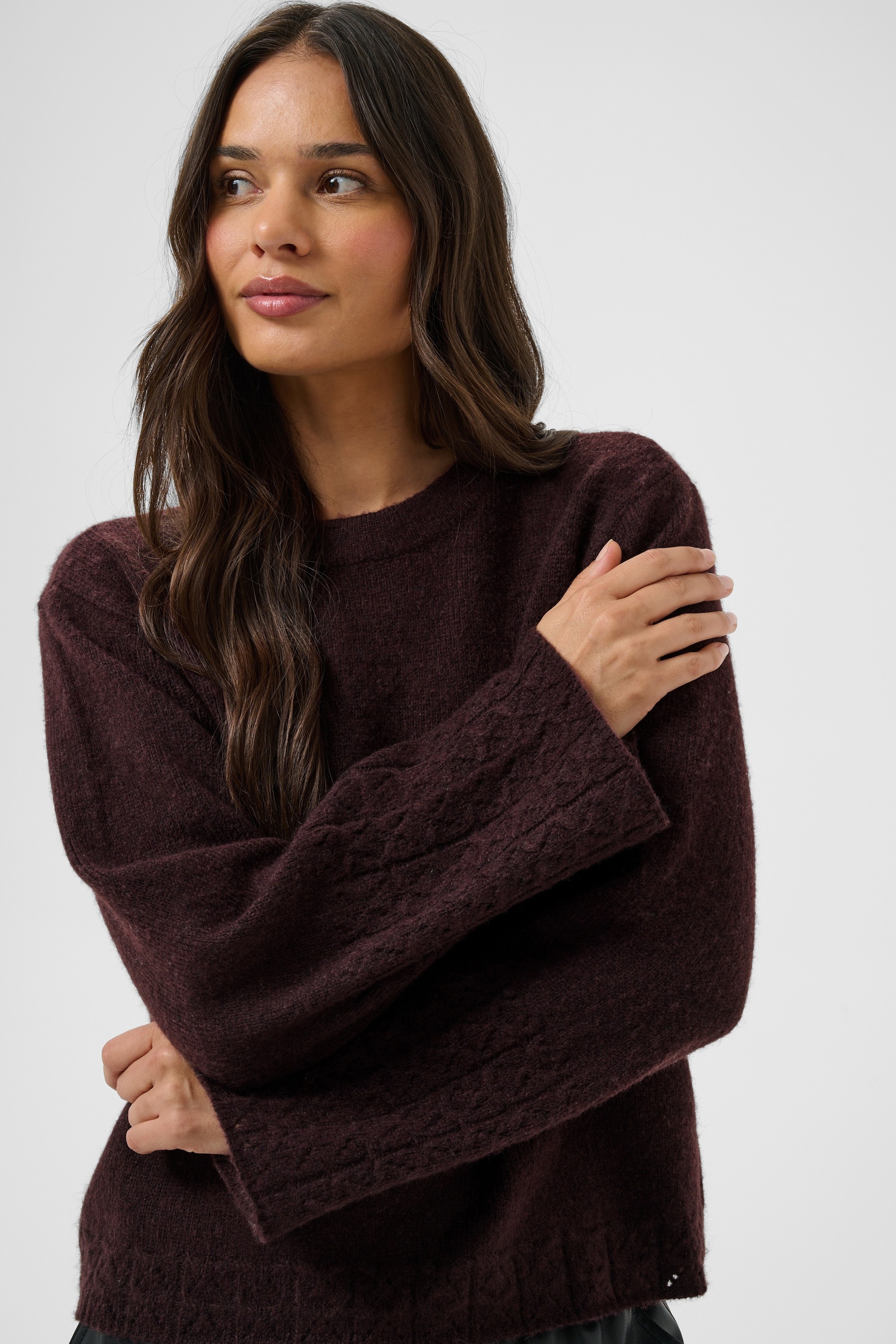 KAFFE Strickpullover »Damen Strickpullover KAgro«