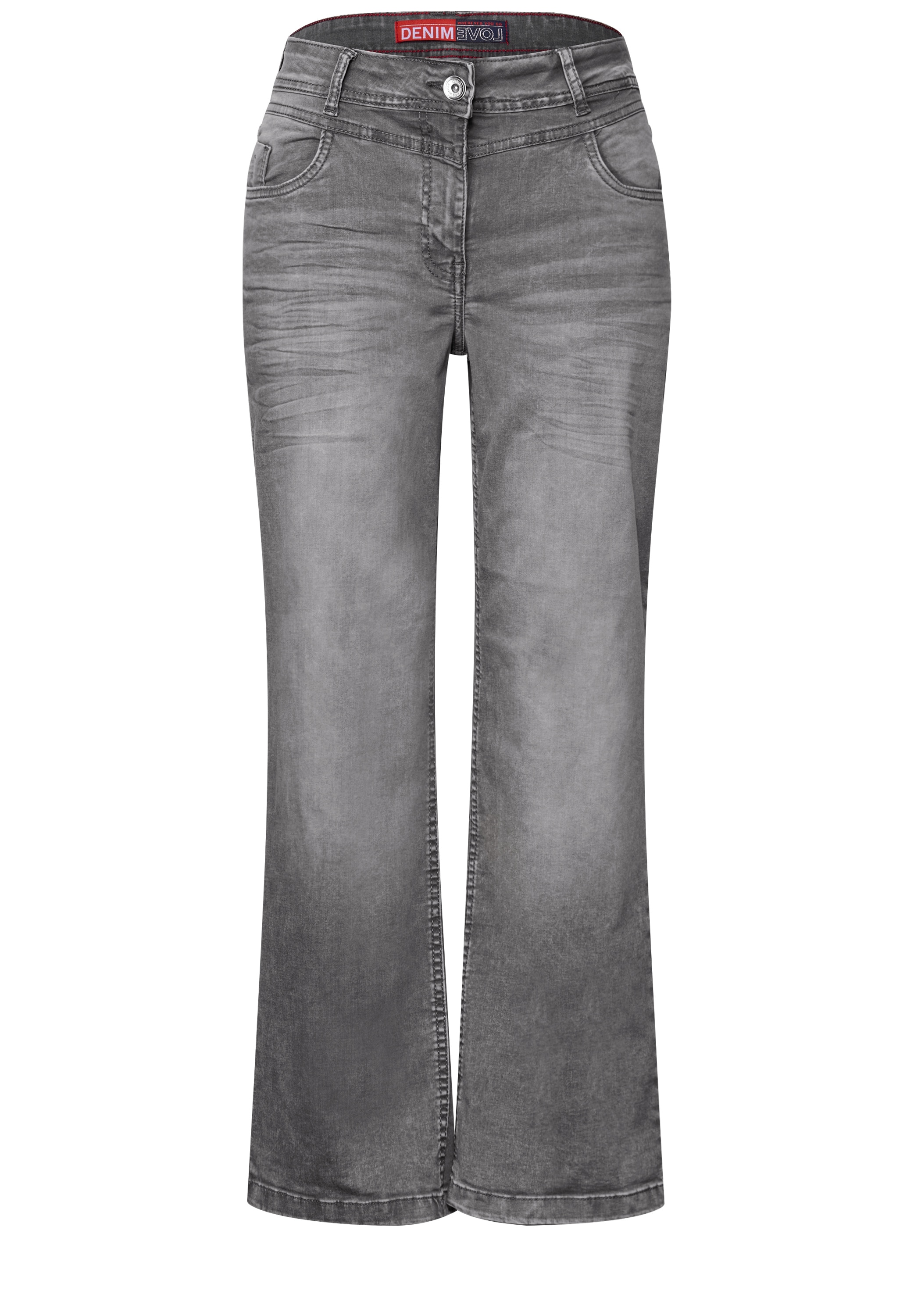 STREET ONE Loose-fit-Jeans High Waist