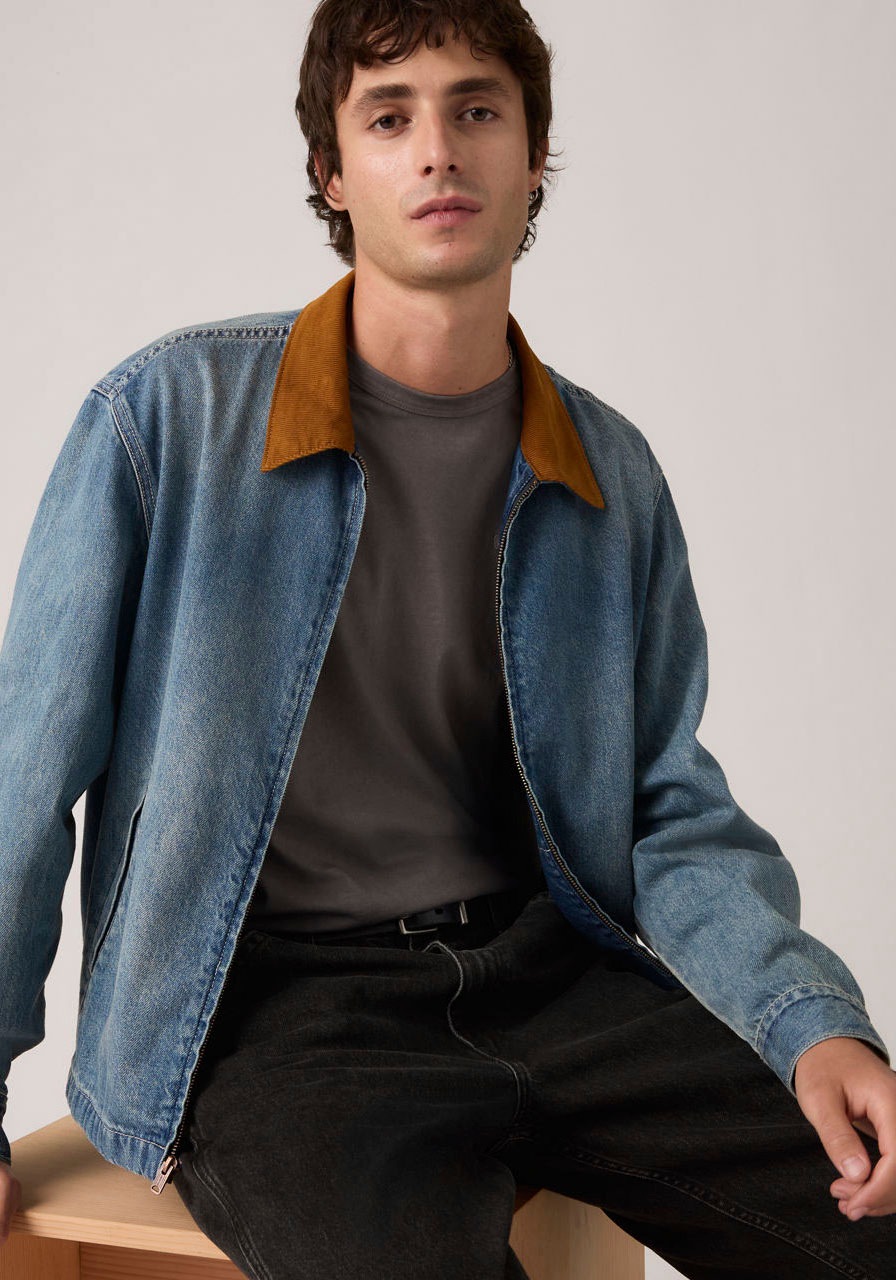 Levis Jeansjacke "CASTRO FULL ZIP" mit Taschen günstig online kaufen