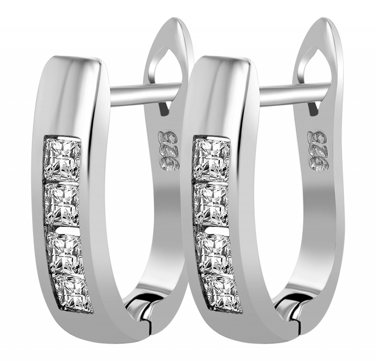 ADELIA'S Hoop Earrings Silver 925 Sterling Silver 2
