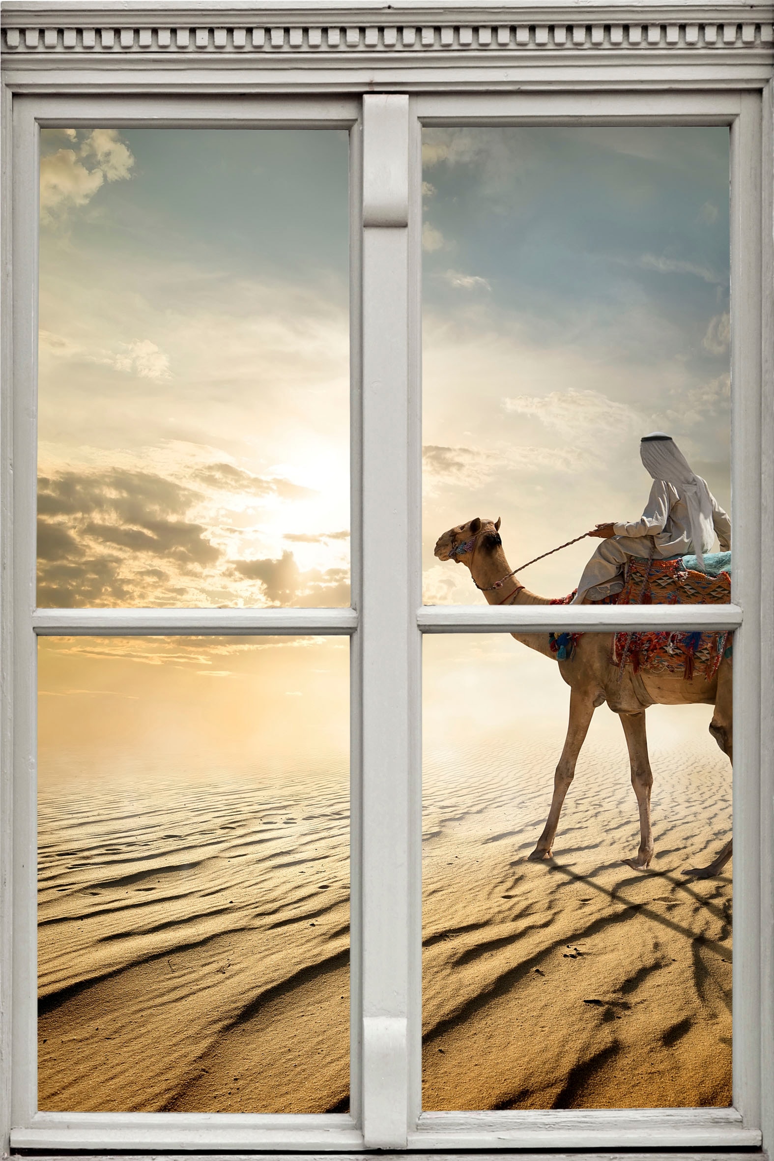 queence Wandsticker »Kamel in der Wüste« bestellen | BAUR