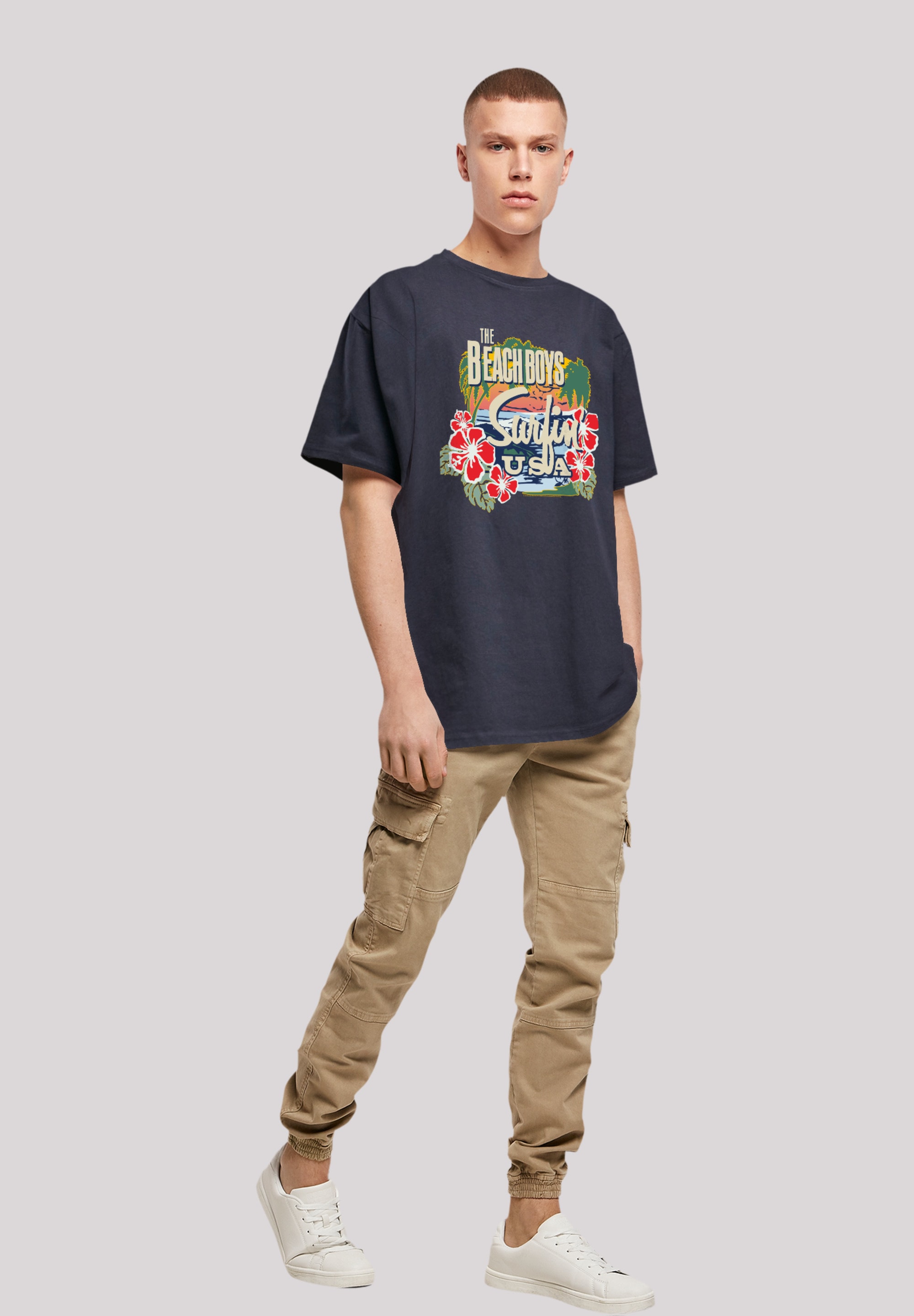 F4NT4STIC T-Shirt »The Beach Boys Musik Band Tropical«, Premium Qualität