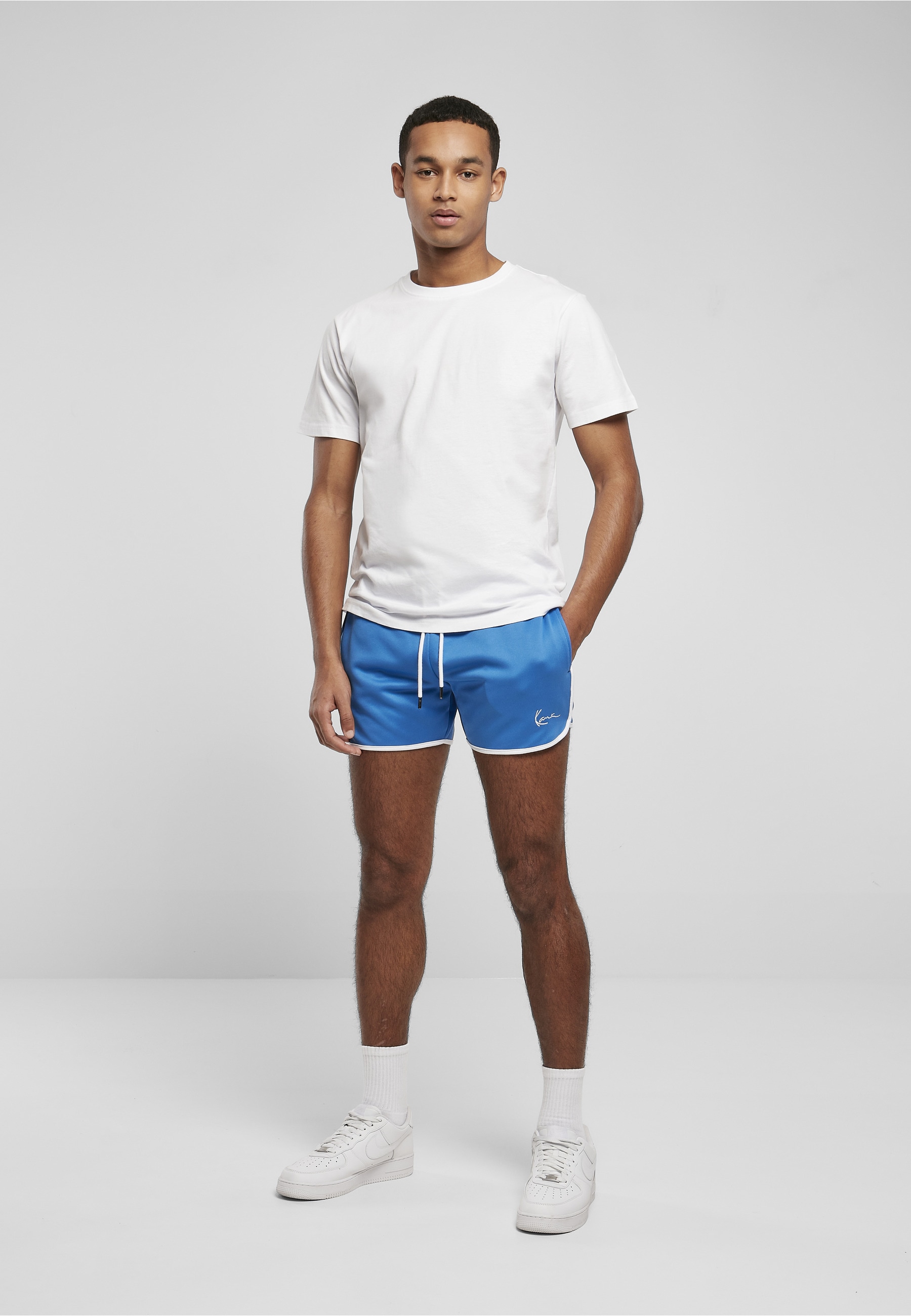 Karl Kani Stoffhose »Karl Kani Herren KM222-007-1 Small Signature Trackshorts«