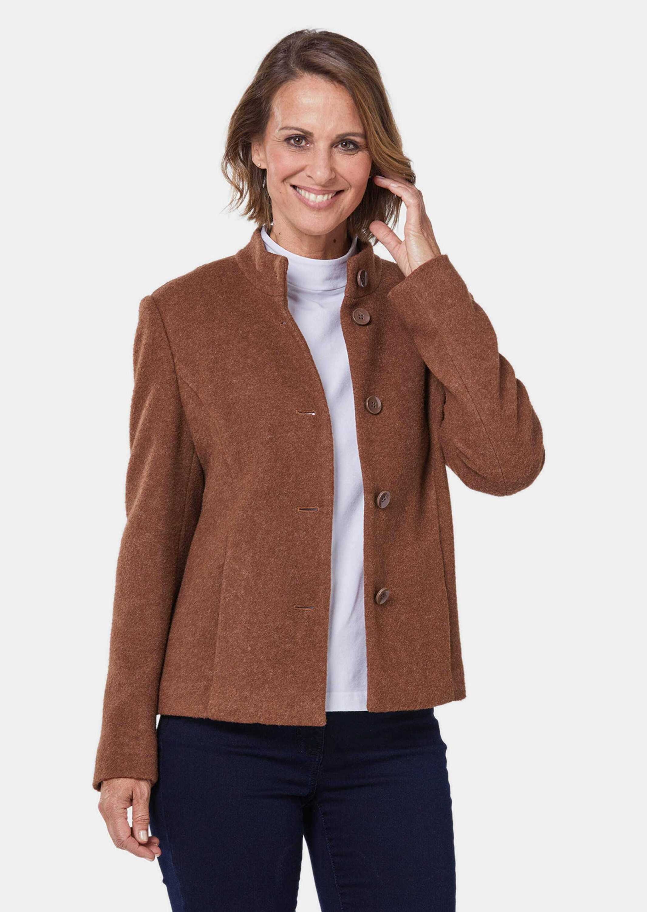 GOLDNER Jackenblazer »Blazer Blazer mit raffinierter Kragenlösung«