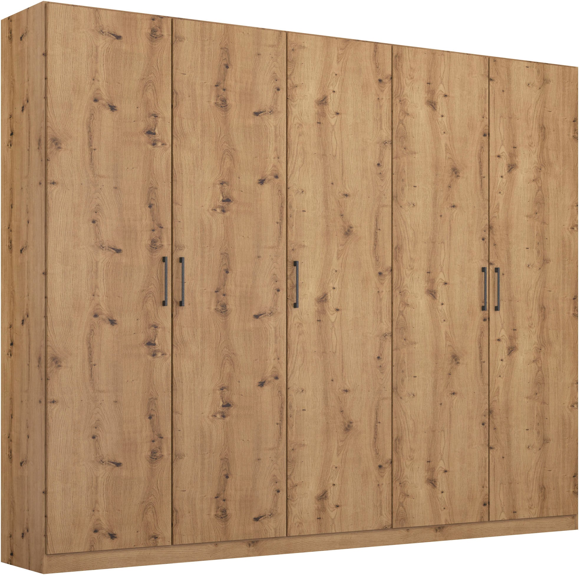 rauch Kleiderschrank "Schrank Mehrzweckschrank Garderobenschrank Schlafzimmer Möbel THOR" 3 verschiedene Ausstattungen BASIC/CLASSIC/PREMIUM (inkl. SOFT-CLOSE), mit farblich passenden, modernen Metallgriffen MADE IN GERMANY