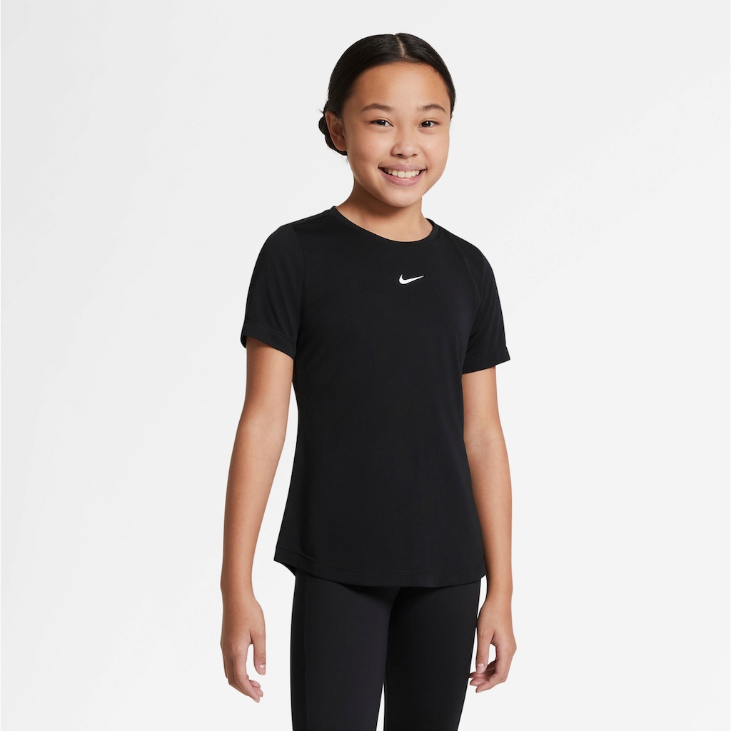 Nike Trainingsshirt »DRI-FIT ONE GIRLS SHORT SLEEVE«