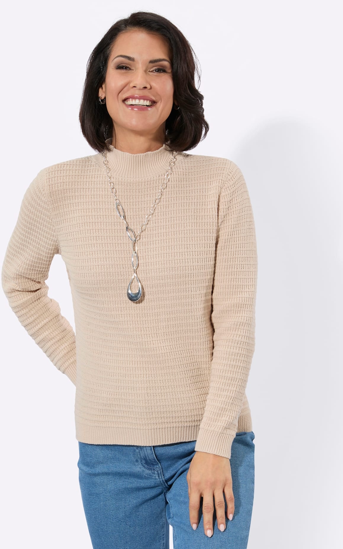 Casual Looks Stehkragenpullover "Stehkragen-Pullover"