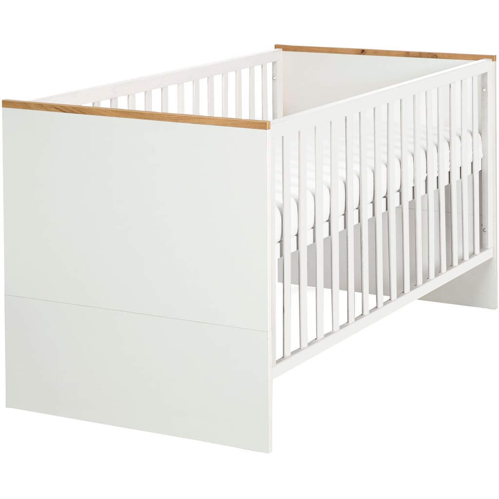 roba® Babyzimmer-Komplettset »Finn«, (Set, 3 St., Kinderbett, Schrank, Wickelkommode)