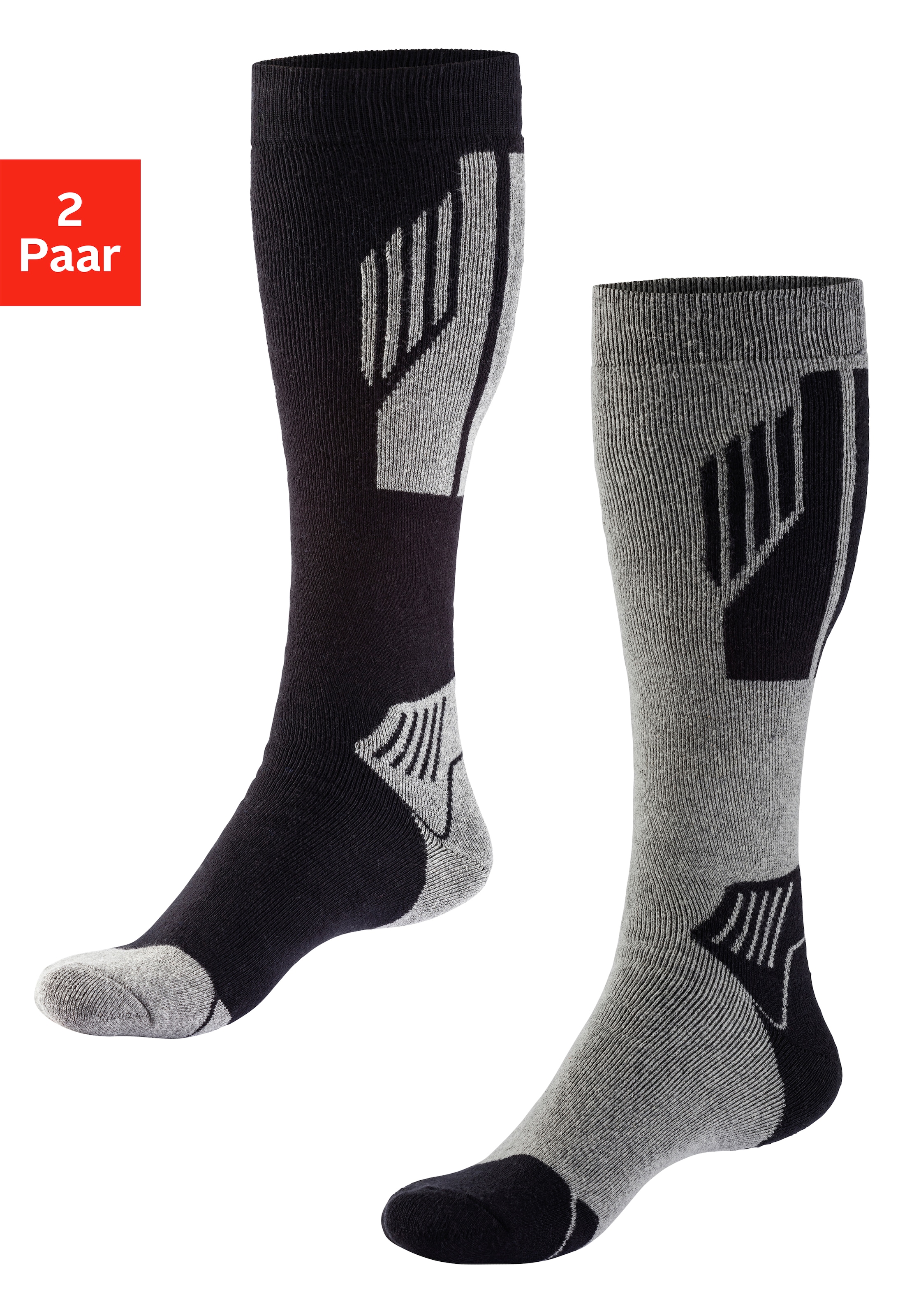 H.I.S Skistrümpfe Packung, 2 Paar tlg. mit bequemem Vollfrottee günstig online kaufen