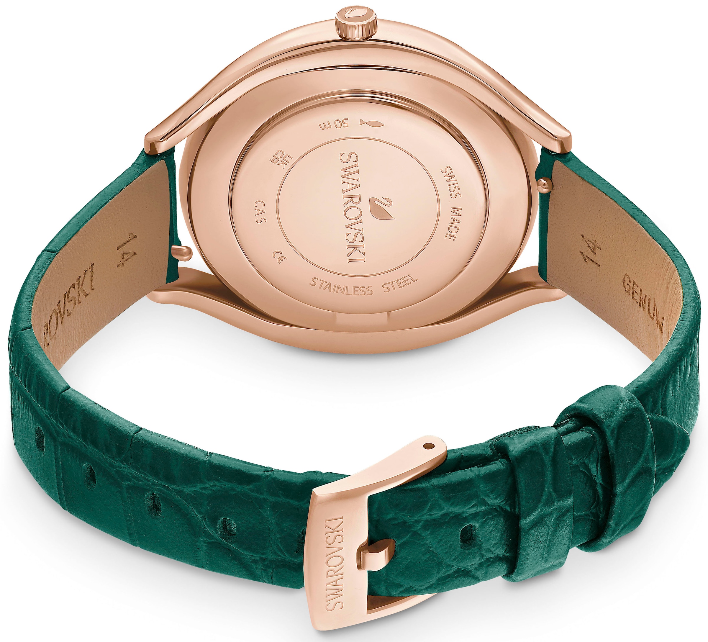 Swarovski Schweizer Uhr »CRYSTALLINE AURA, 5644078«