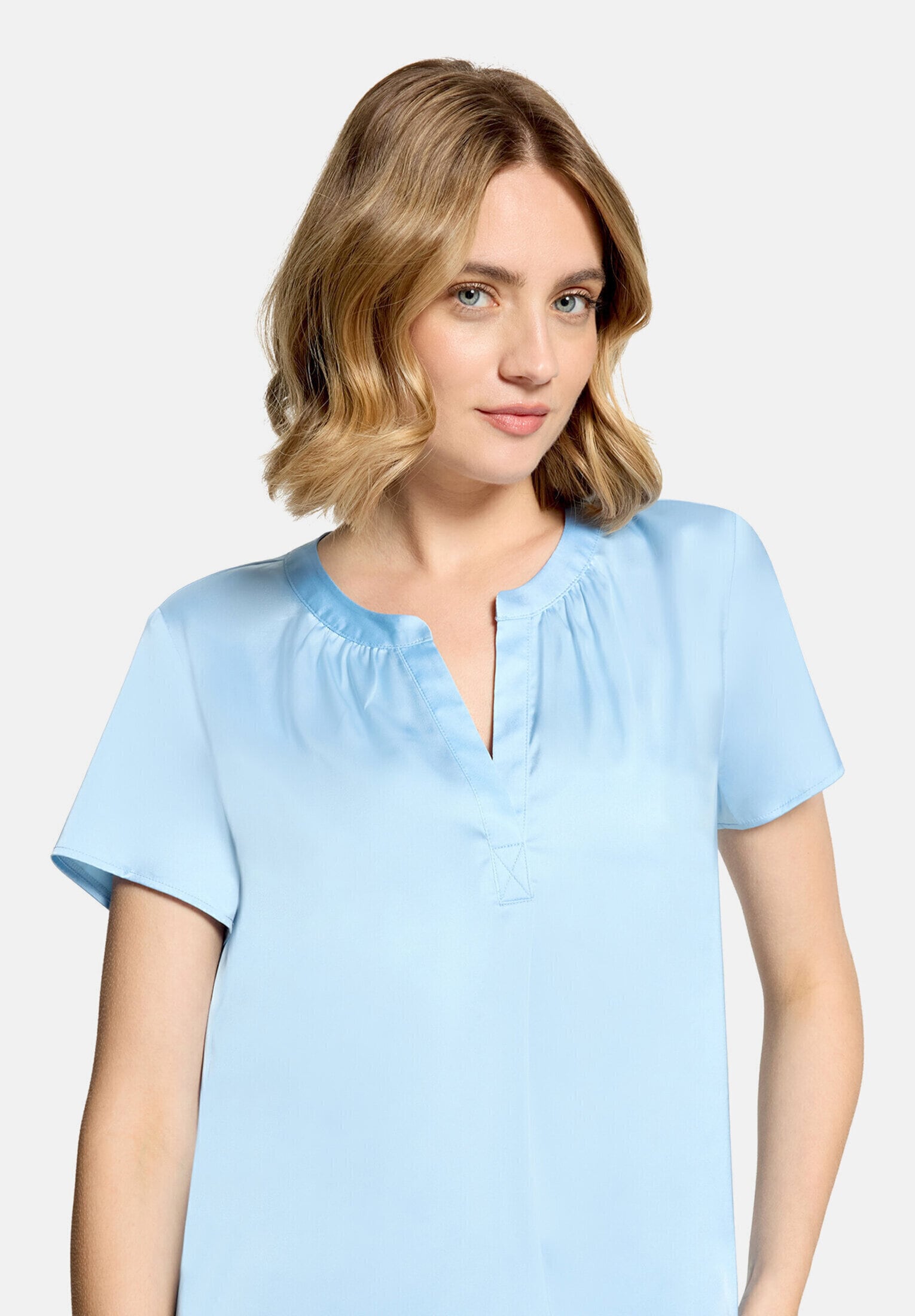 Betty Barclay Satinbluse »Damen kurzarm«